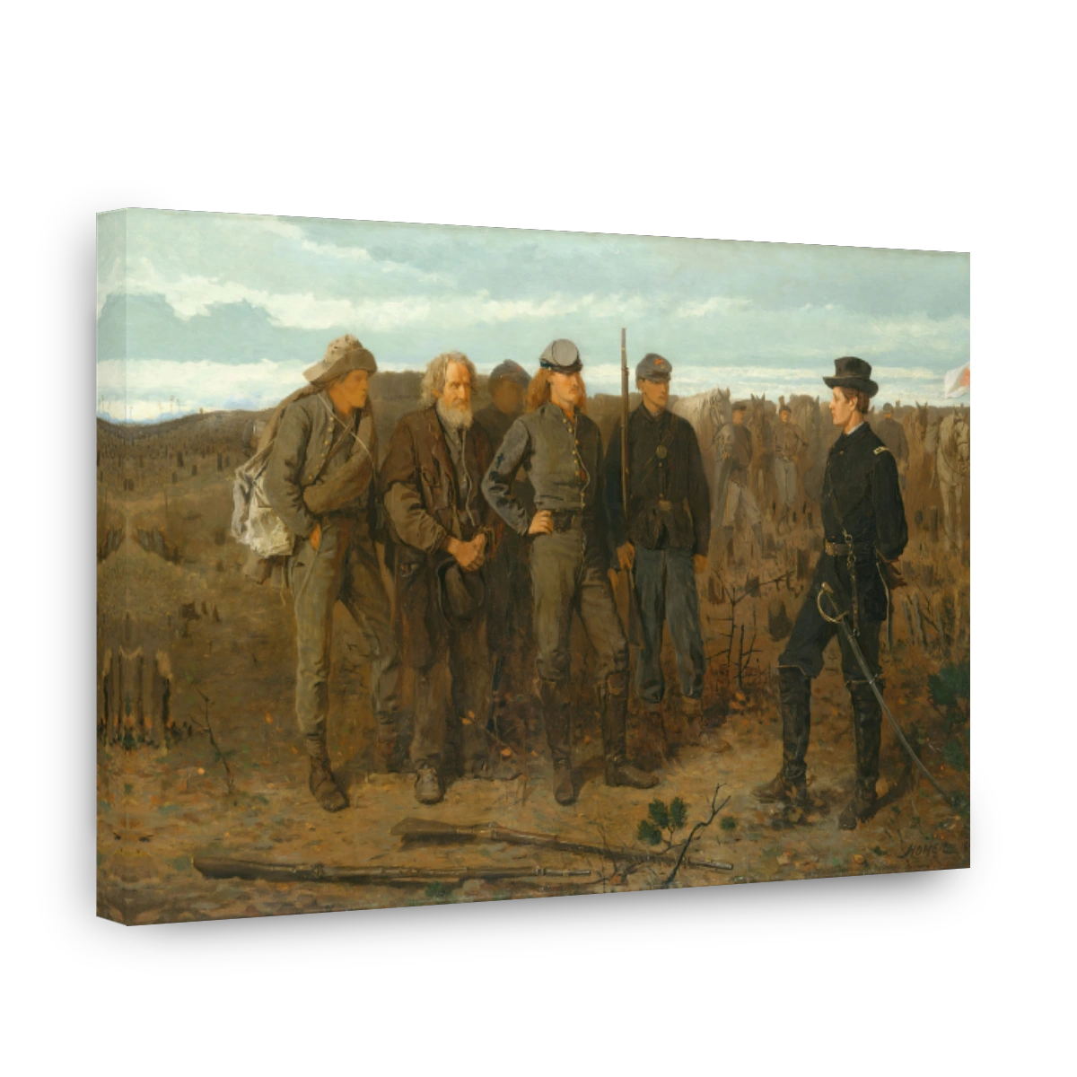 Prisoners From The Front (1866) by Winslow Homer