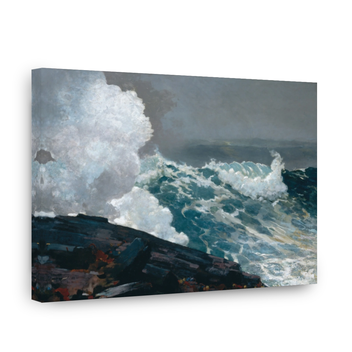 Winslow Homer Northeaster Stormy Sea Artwork
