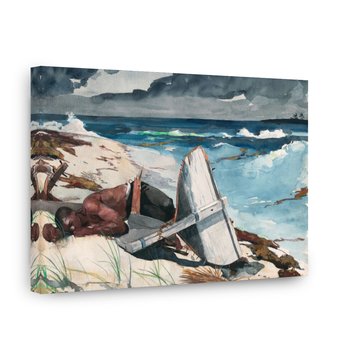 After the Hurricane, Bahamas by Winslow Homer