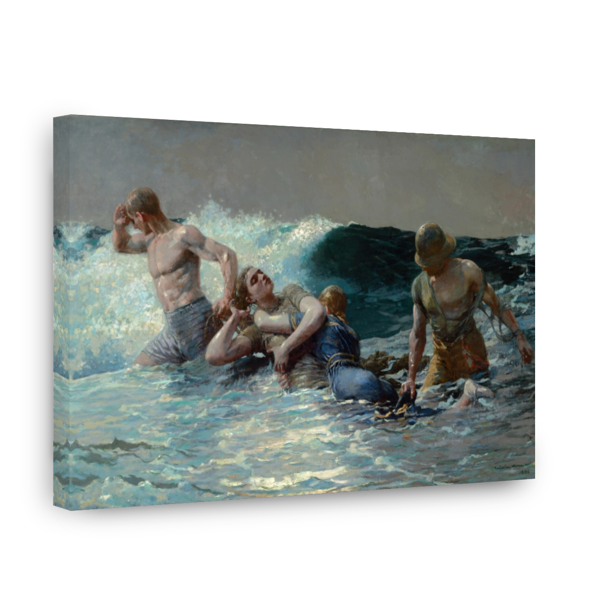 Undertow by Winslow Homer