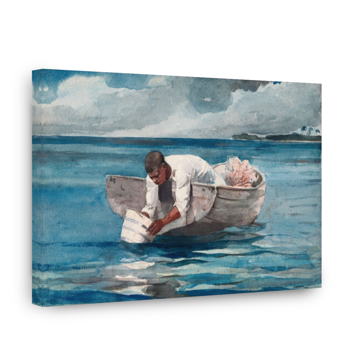 The Water Fan by Winslow Homer