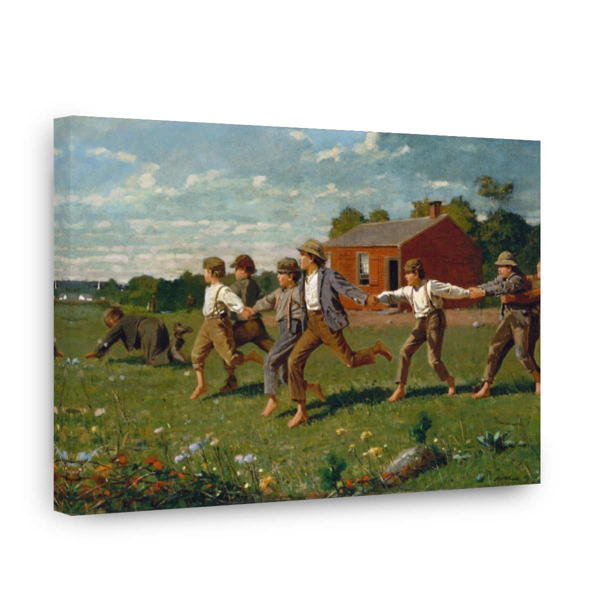 Snap the Whip by Winslow Homer