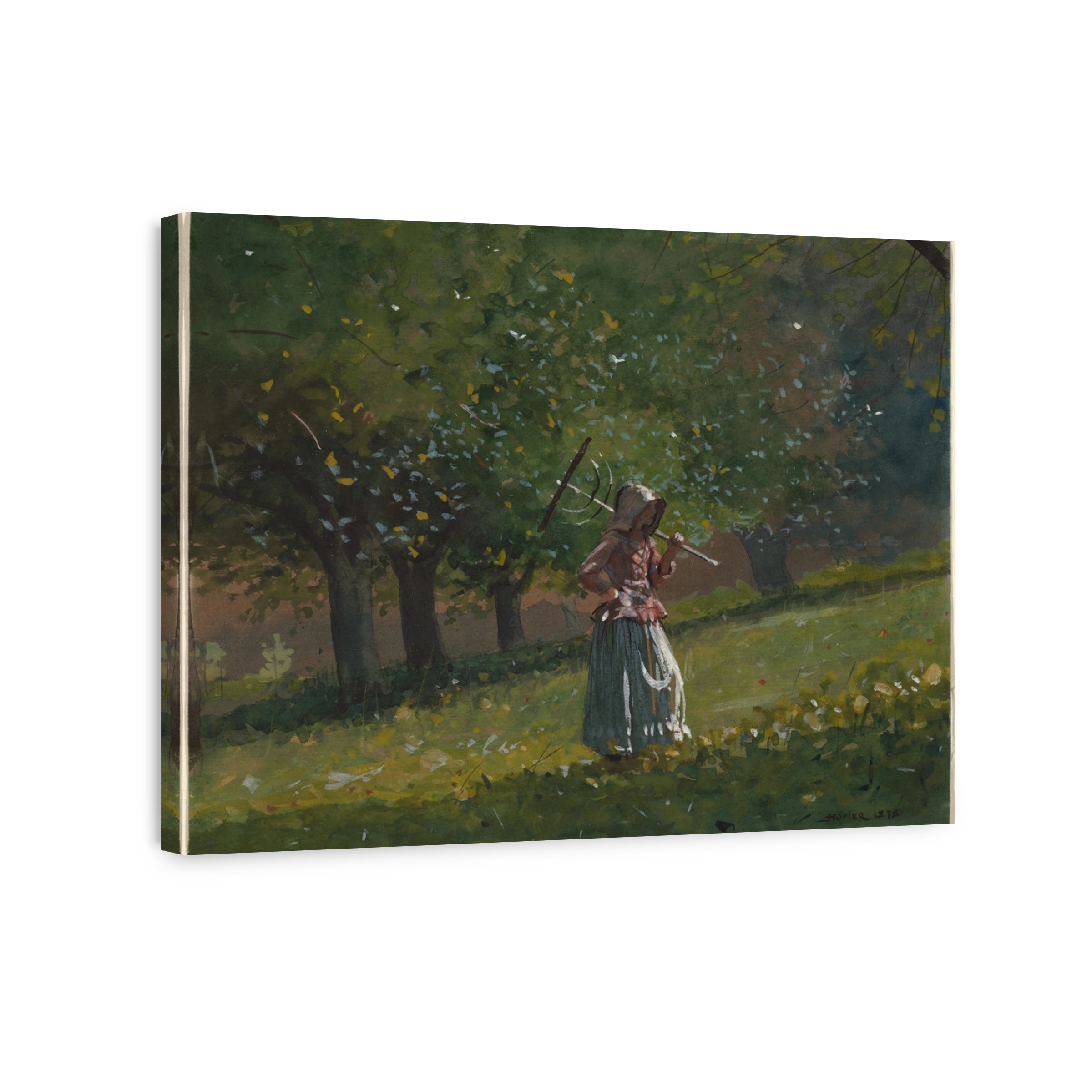 Girl With Hay Rake (1878)