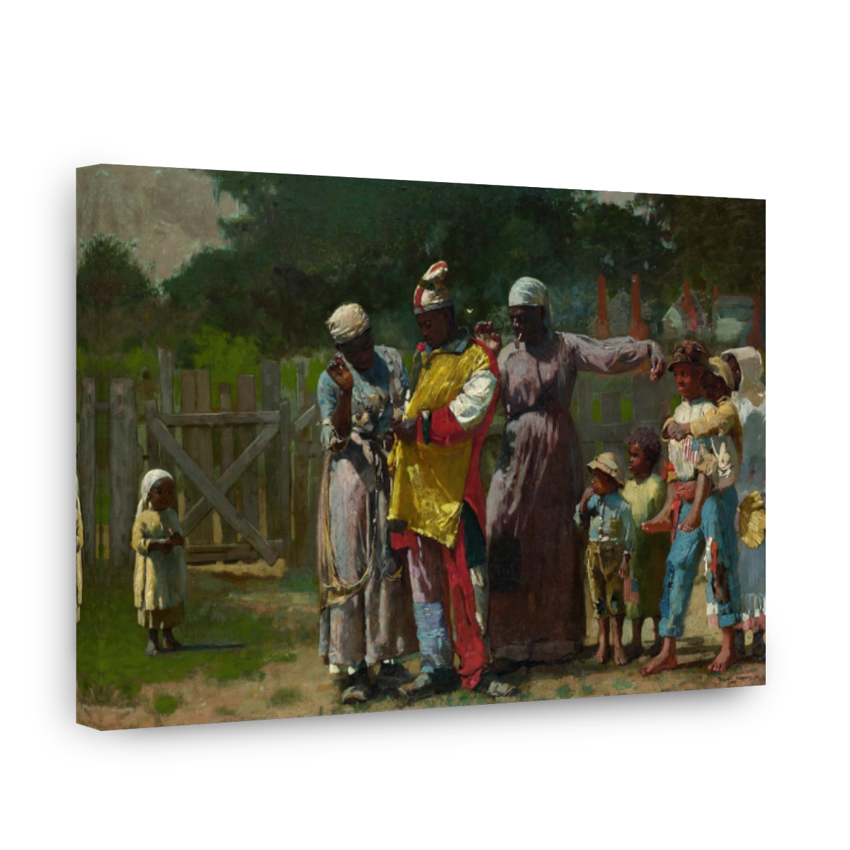 Winslow Homer's Dressing For The Carnival (1877)
