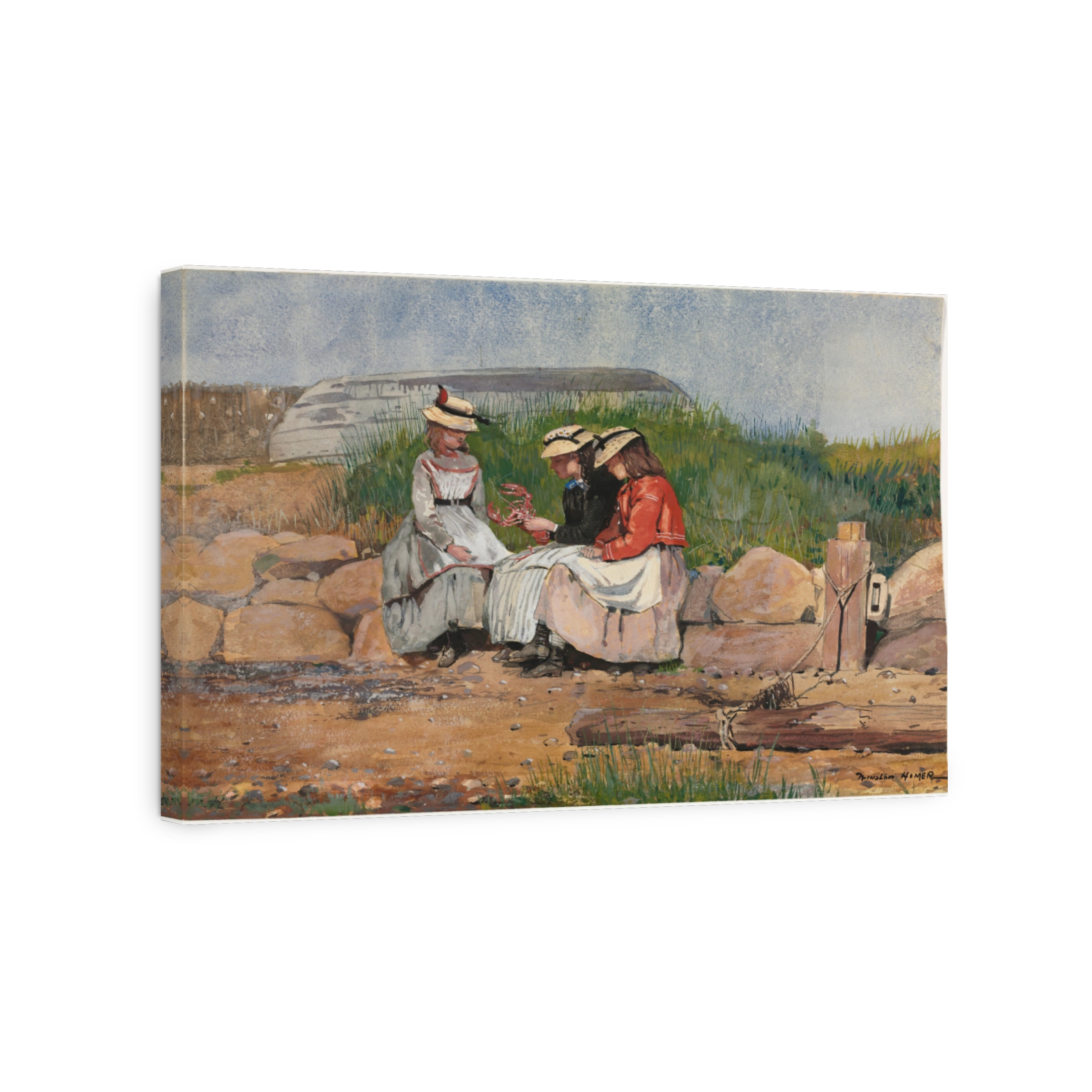 A Fisherman's Daughter by Winslow Homer