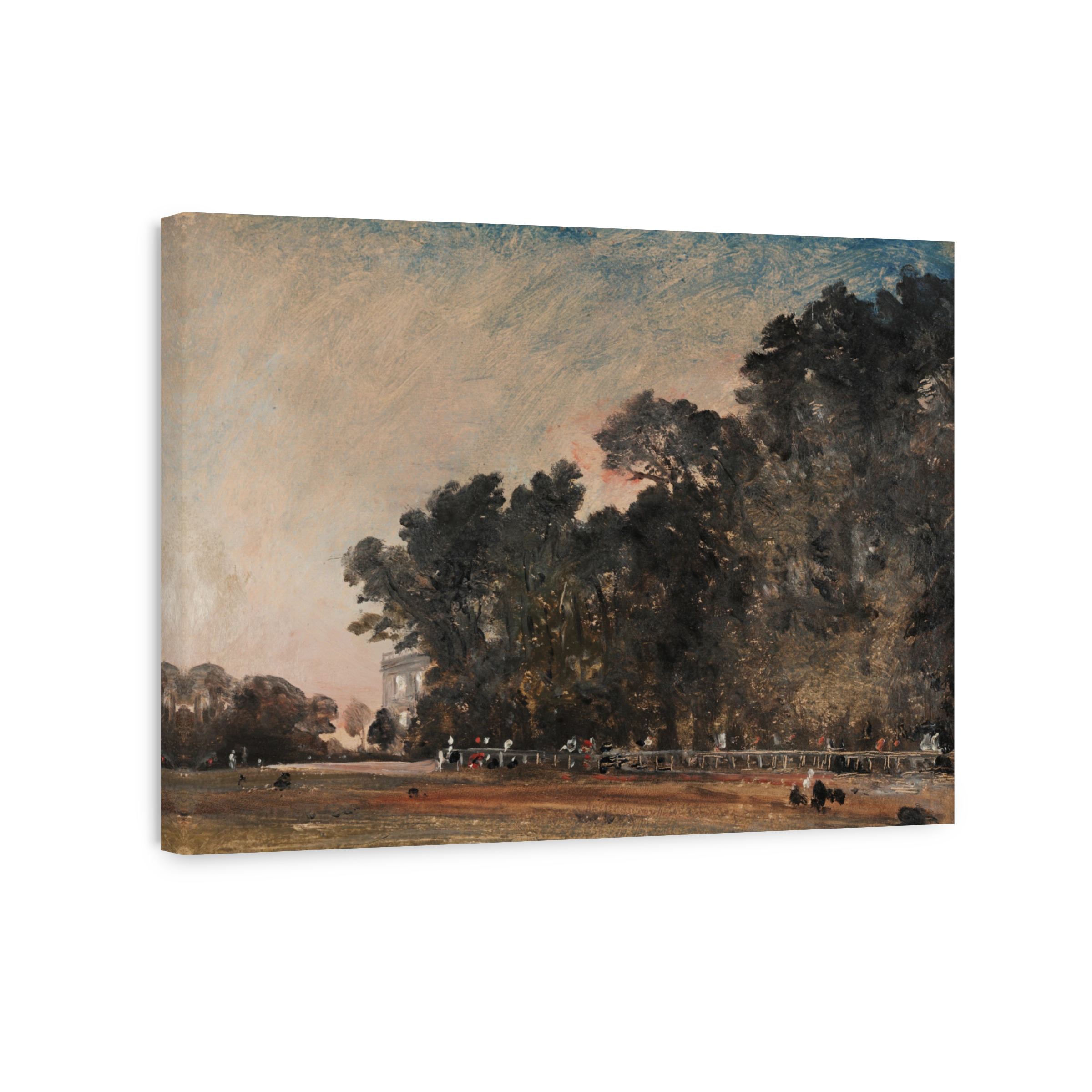 Landscape Study Scene In A Park