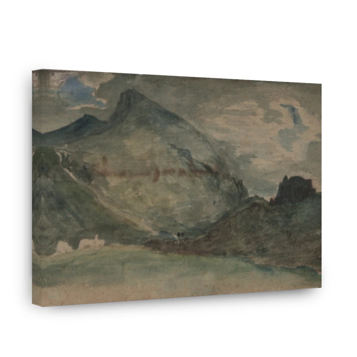 John Constable Helvellyn Mountain Landscape