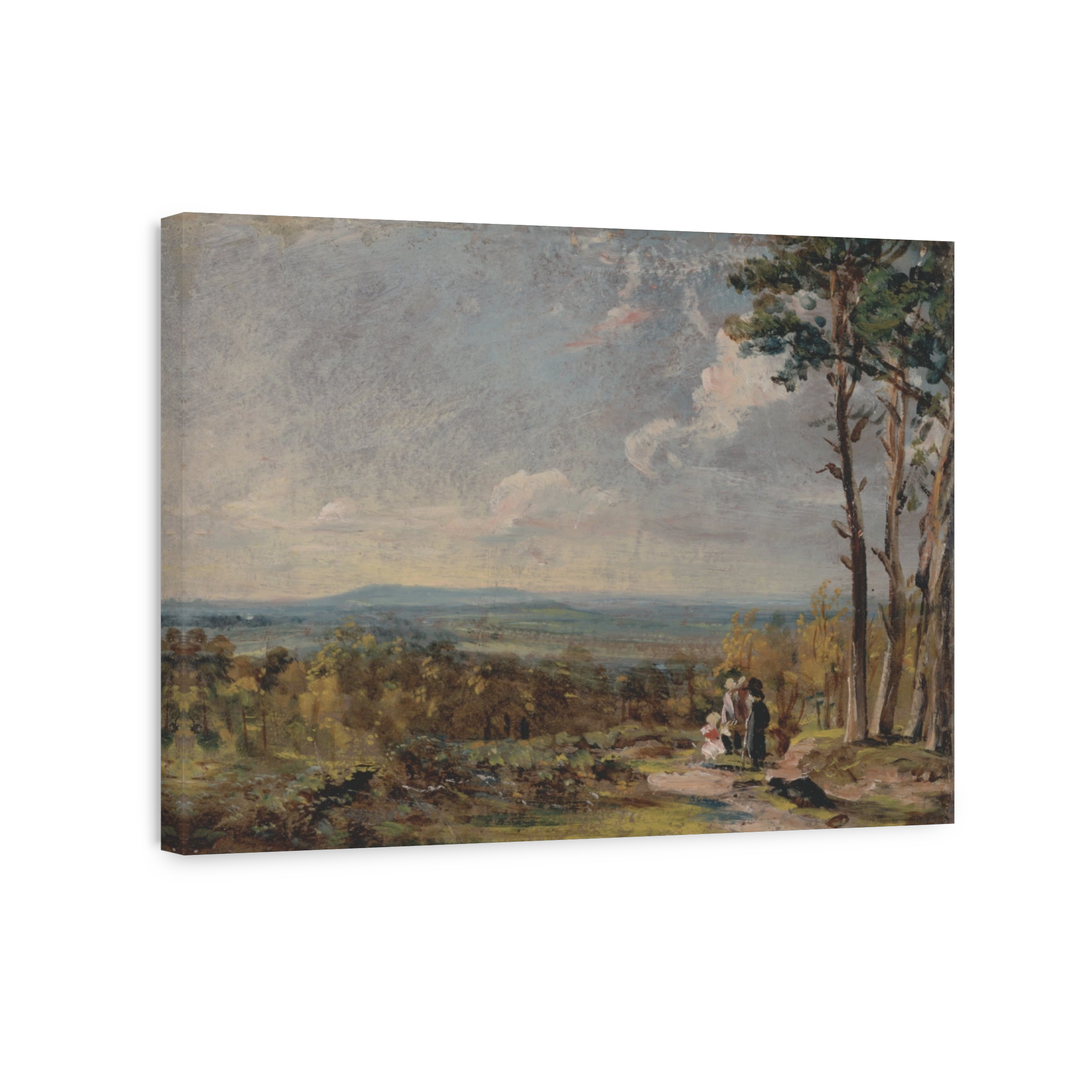 Hampstead Heath Looking Towards Harrow Landscape
