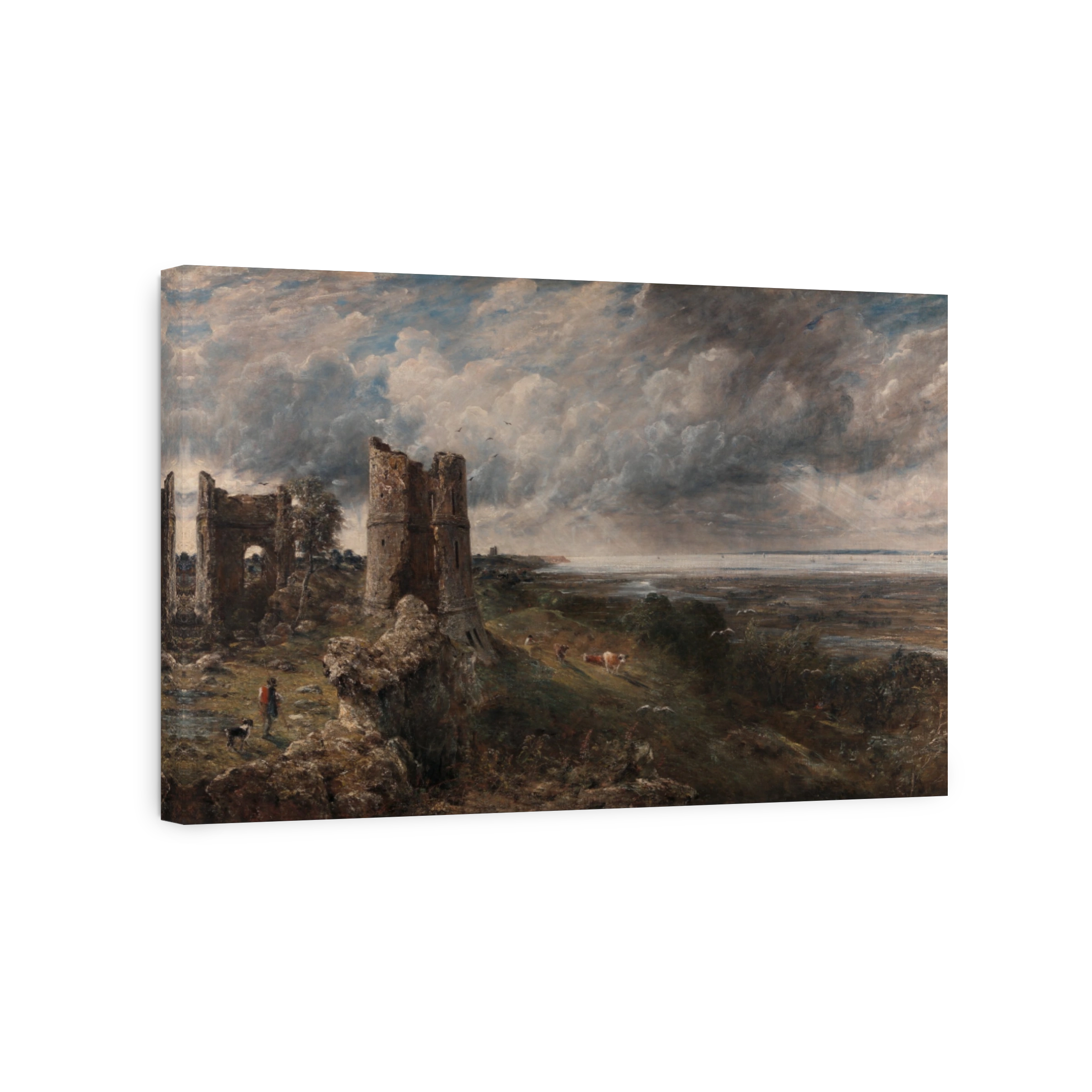 Hadleigh Castle The Mouth Of The Thames Morning After A Stormy