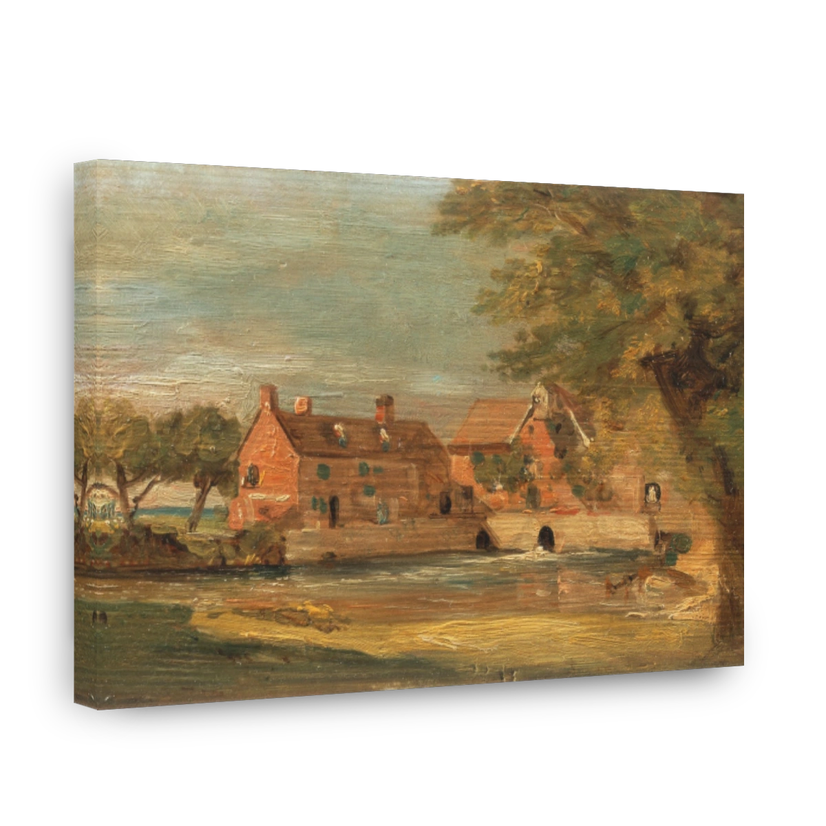 Flatford Mill Oil Painting