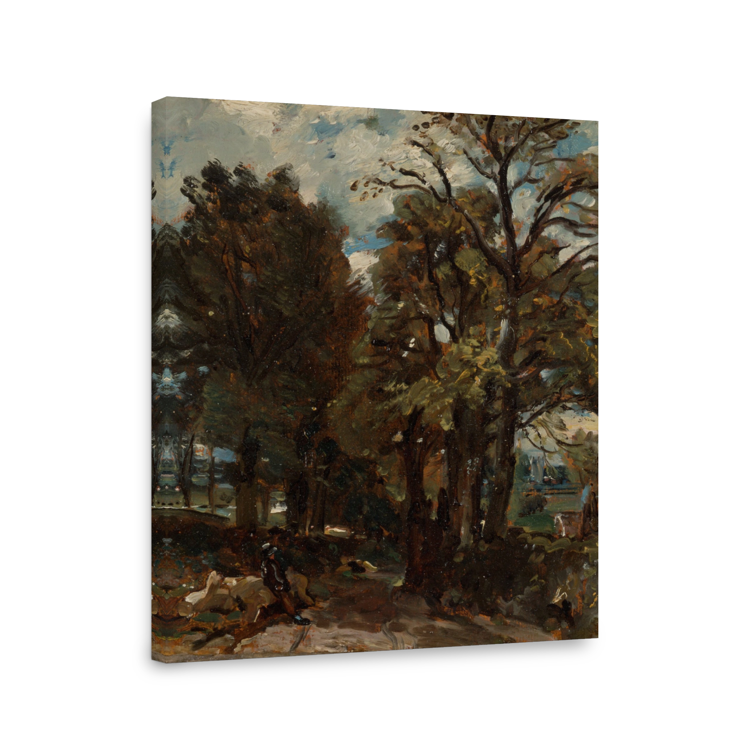 John Constable trees and landscape painting