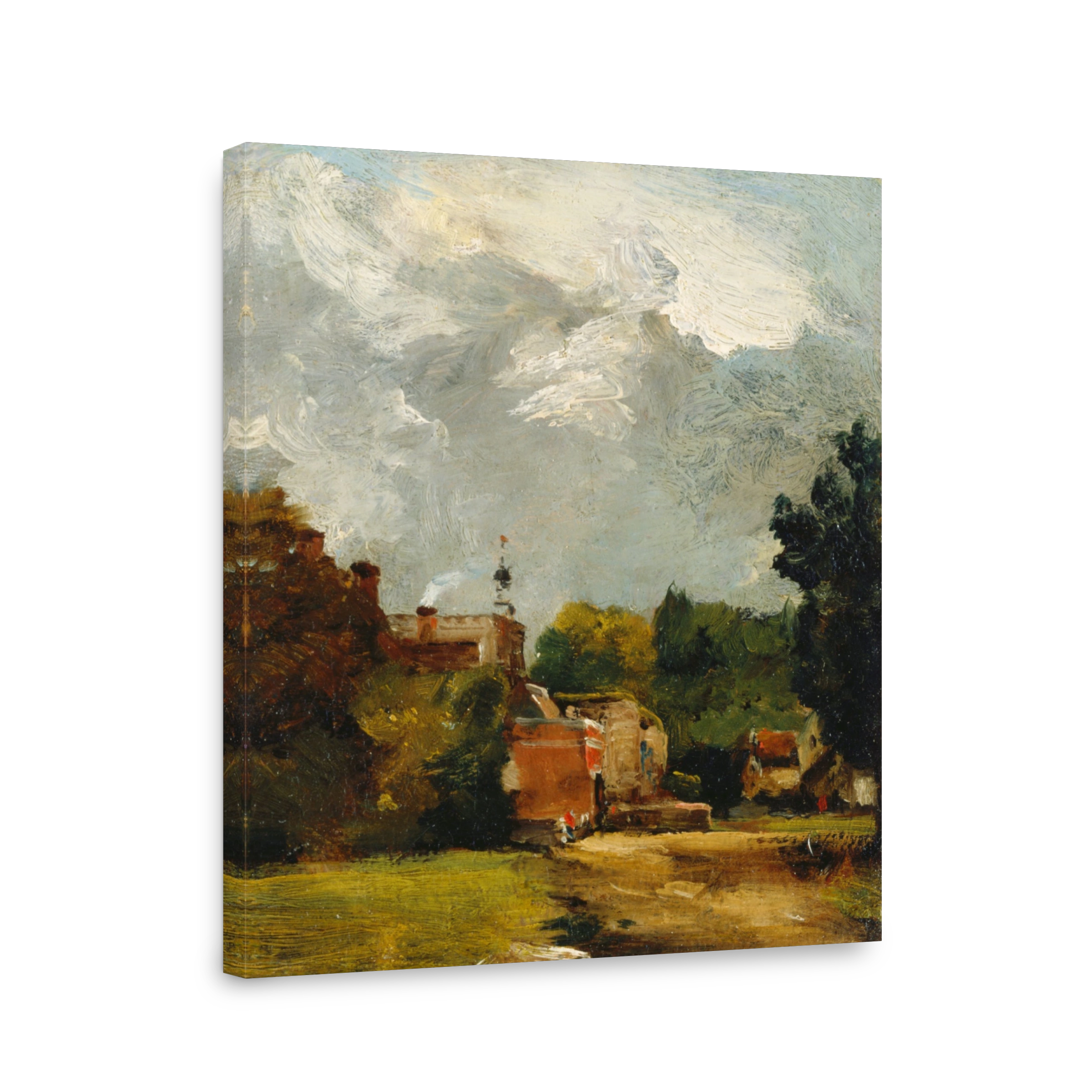 East Bergholt Church Landscape