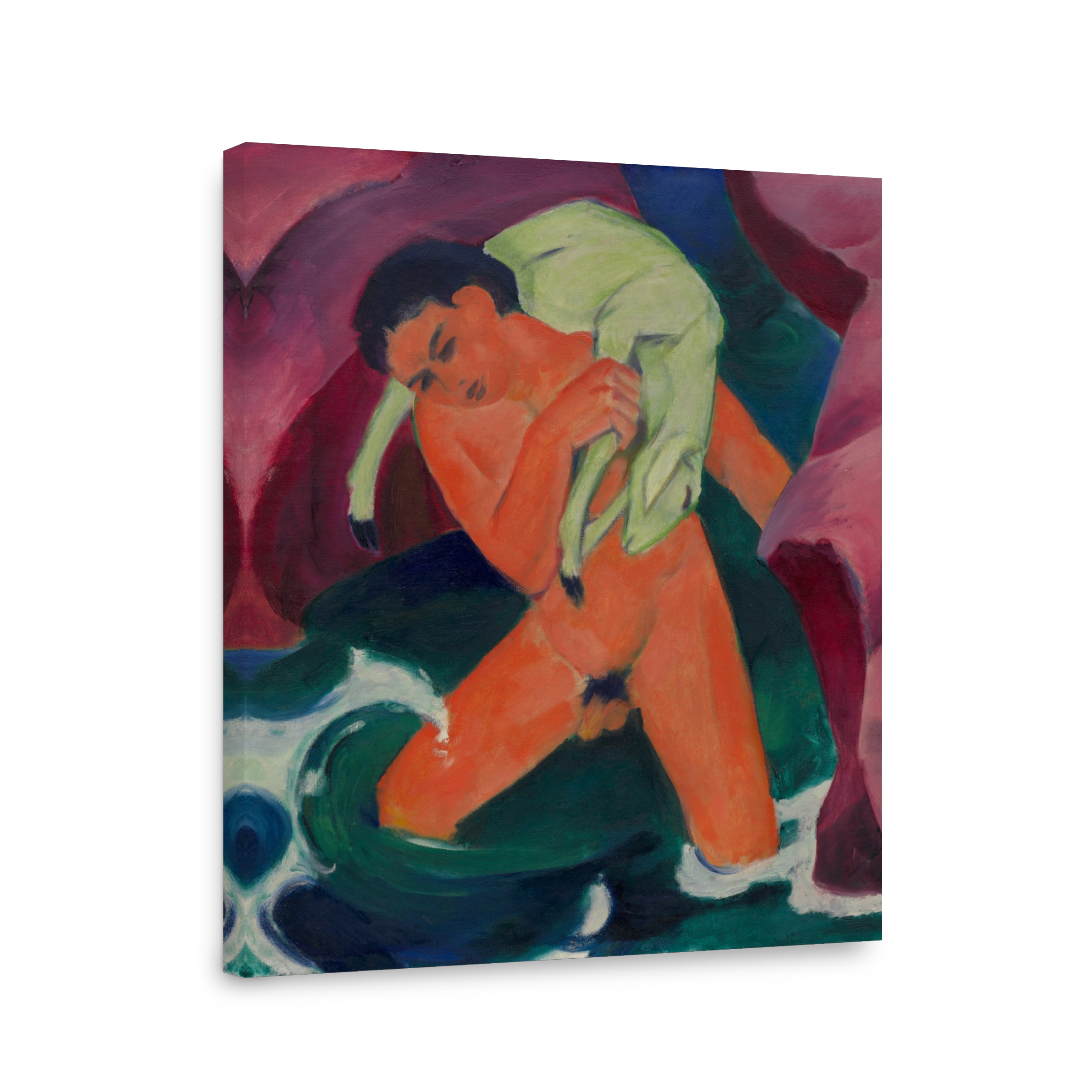 Young Boy With A Lamb; The Good Shepherd (1911)