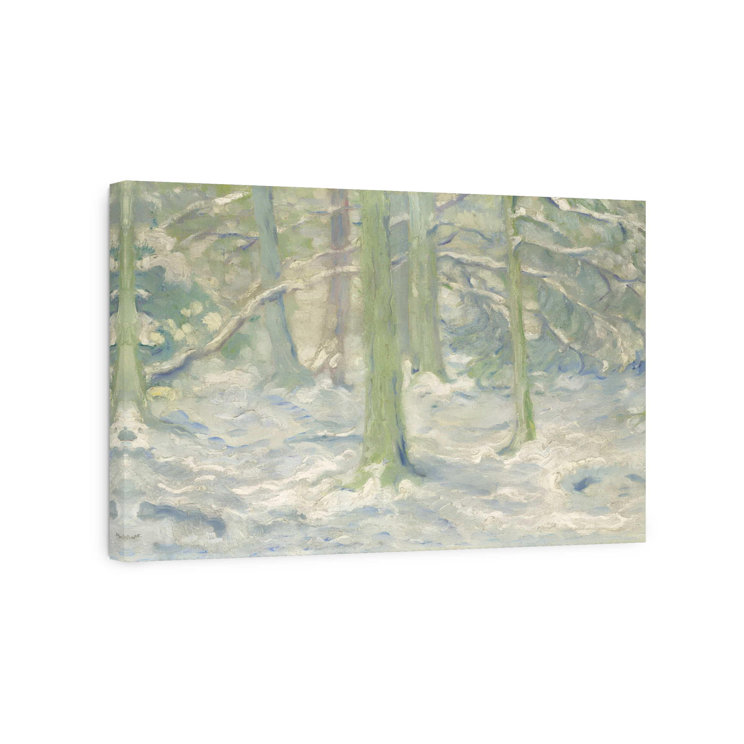 Verschneiter Wald, 1909