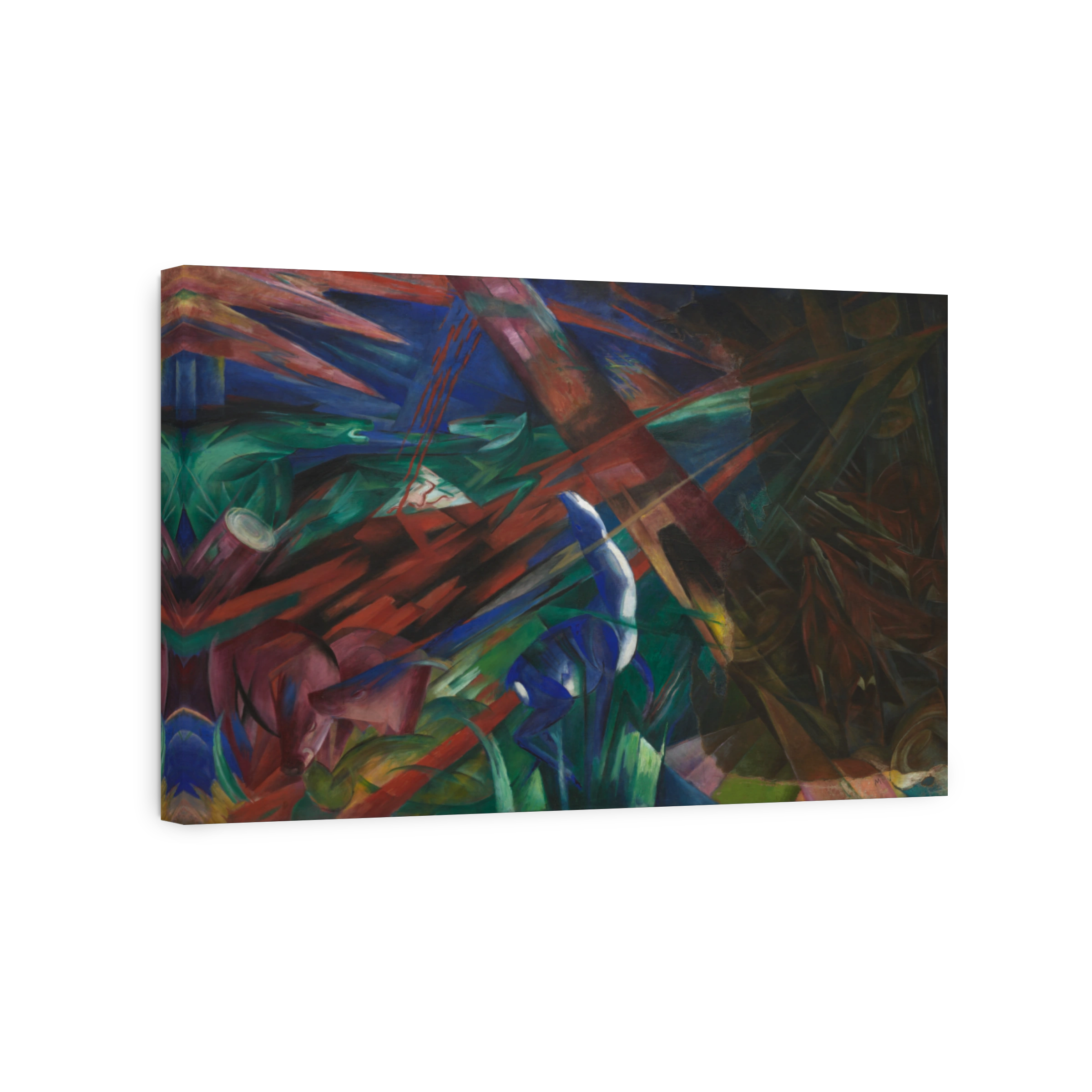 Animal Fates (the Trees Showed Their Rings, The Animals Their Veins), 1913