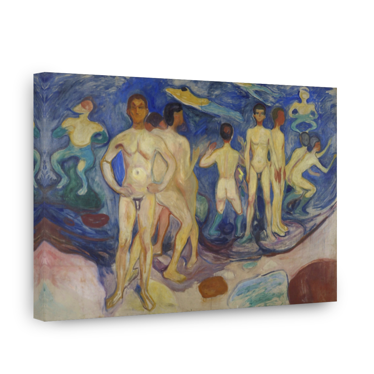 Bathing Young Men