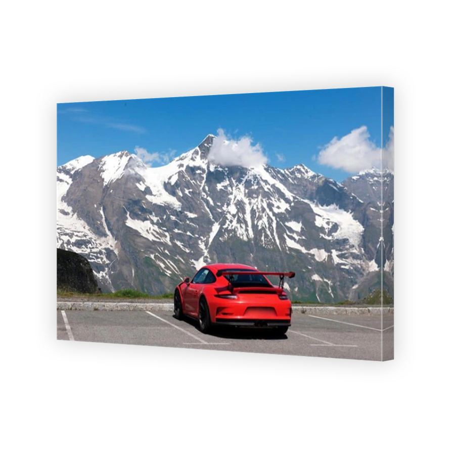 Porsche GT3 RS, Grossglockner high alpine road, Kaernten, ?east tirol, Austria, Europe