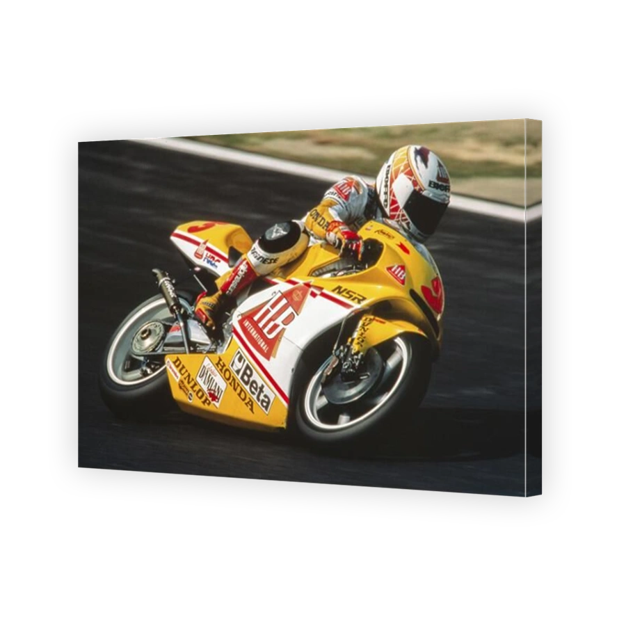 Doriano Romboni (ITA), Motorcycle World Championship, Honda NSR 250, GP of Austria, Salzburgring, 22/05/1994