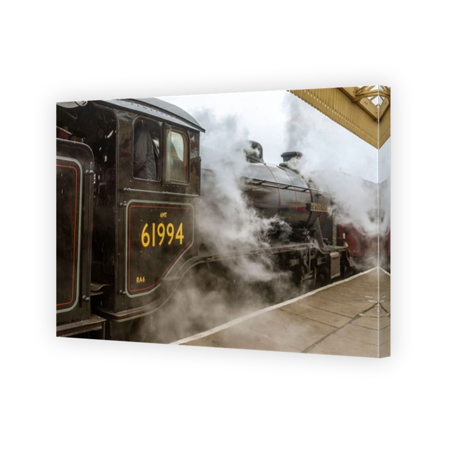 Ramsbottom station East Lancashire Railway. ELR. The Great Marquess engine.