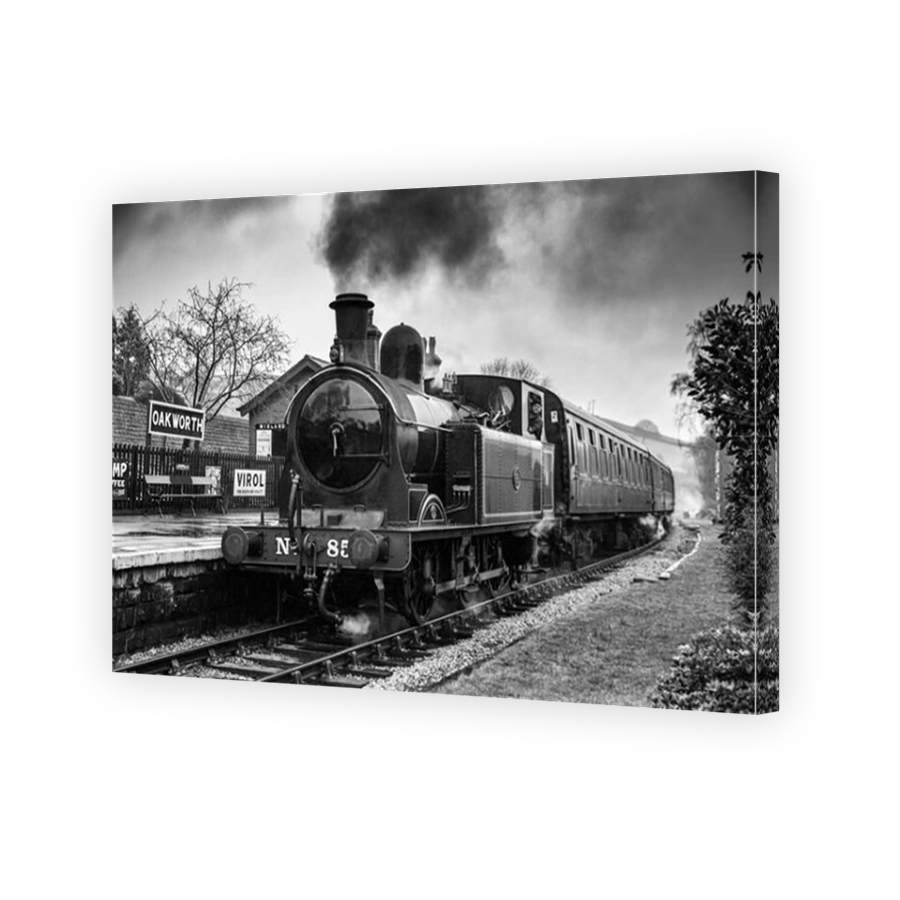 TAff VAlley Railway 02 0-6-2T NO. 85 tank engine on the KWVR railway. Oakworth