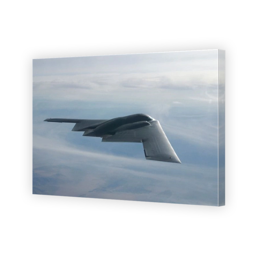 August 14, 2003 - A B-2 Spirit soars through the sky.