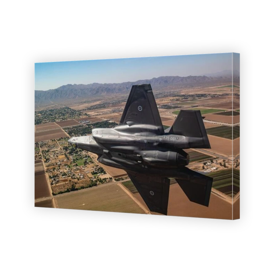 A Royal Australian Air Force F-35A Lightning II assigned to the 61st Fighter Squadron