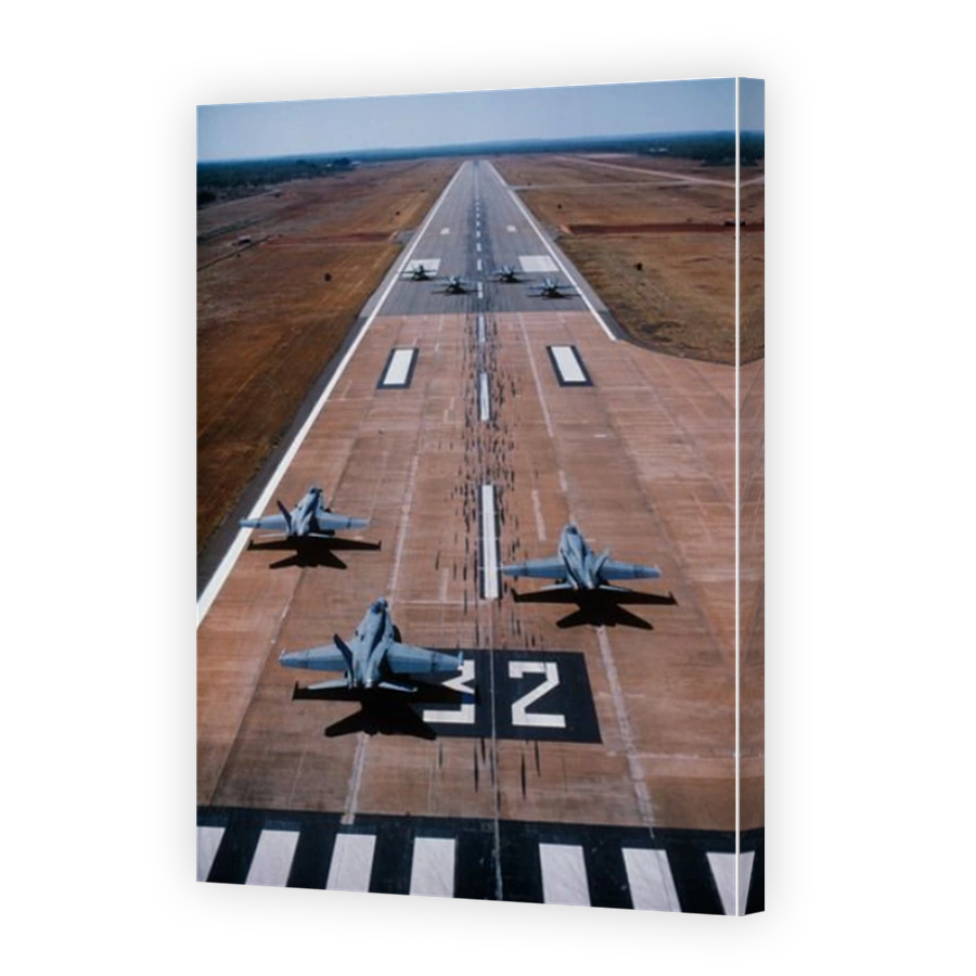 75 Squadron F/A-18 Hornet jet fighters, RAAF Base Tindale, near Katherine,  Northern Territory, Australia