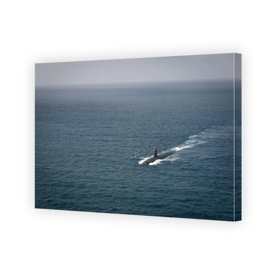 Fast attack submarine USS Pasadena returns to Naval Base Point Loma, San Diego, California.