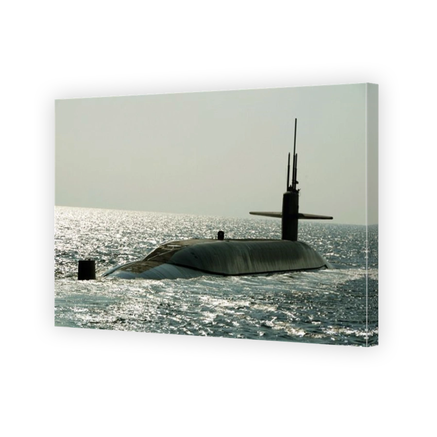 The ballistic missile submarine USS Maryland.