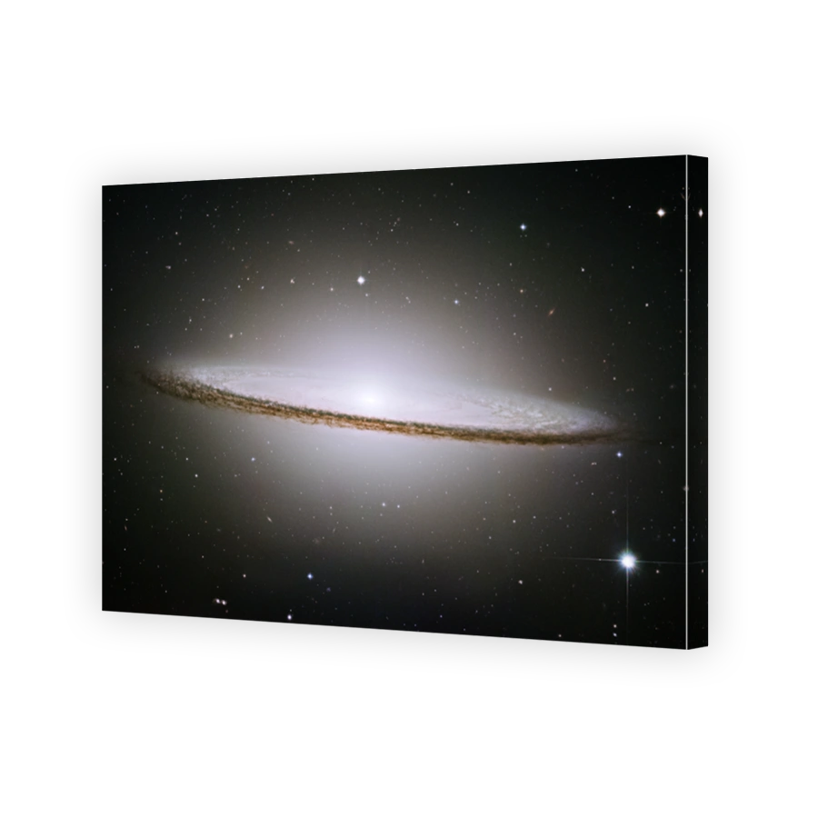 Hubble mosaic of the majestic Sombrero Galaxy