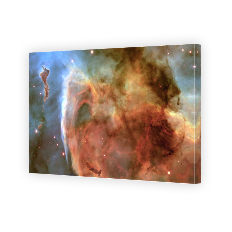 Light and shadow in the Carina Nebula