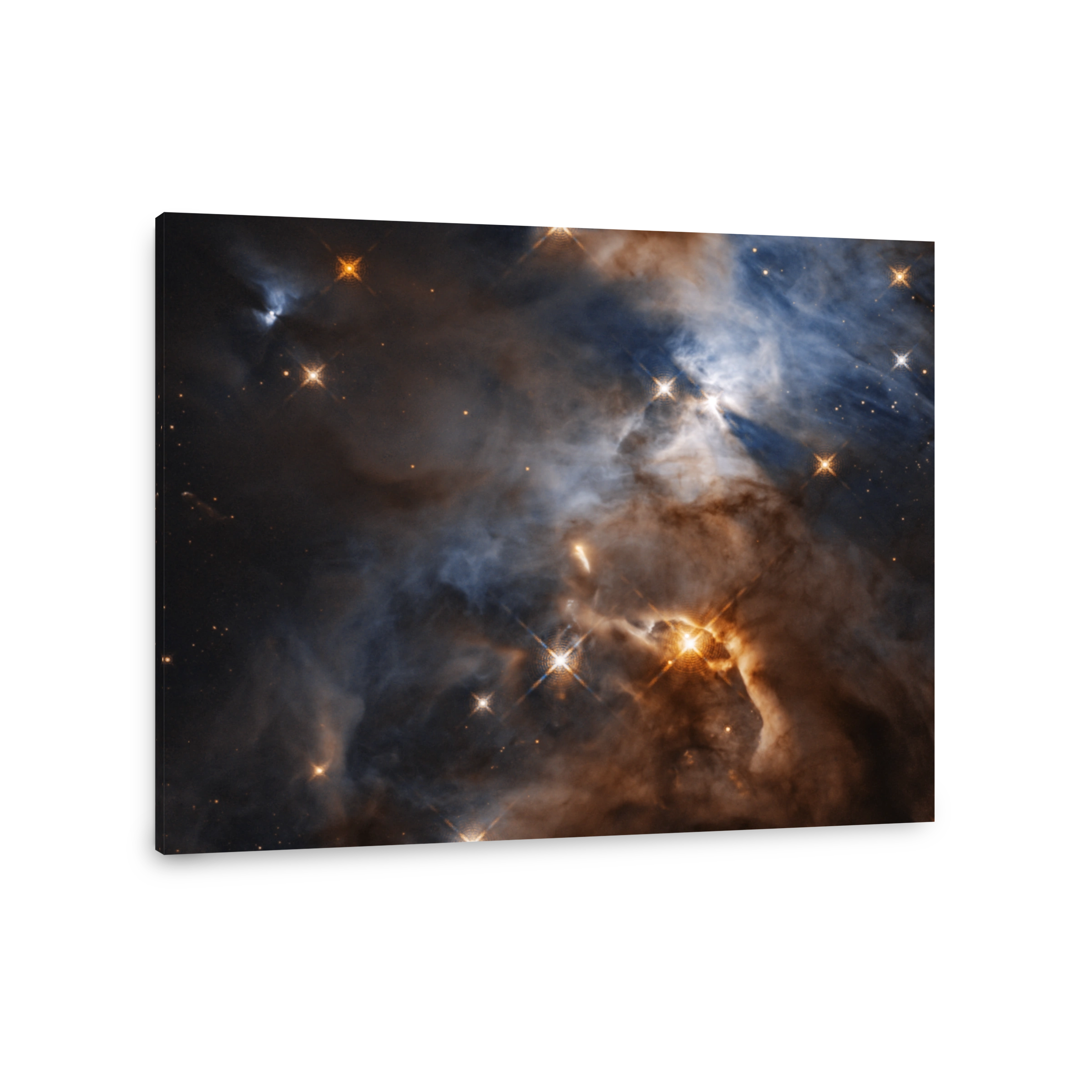 Cosmic shadow of HBC 672