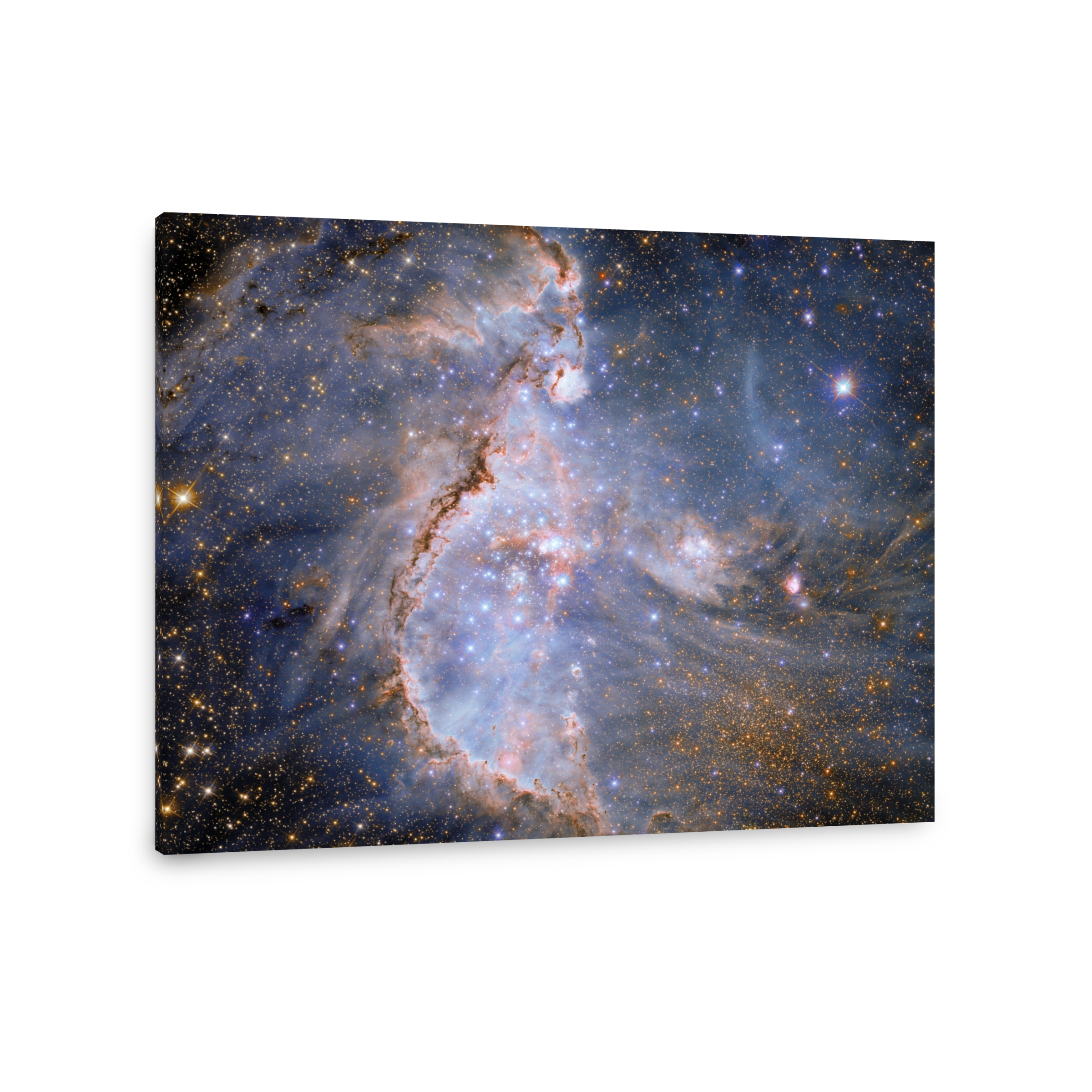 Stellar sculptors in NGC 346