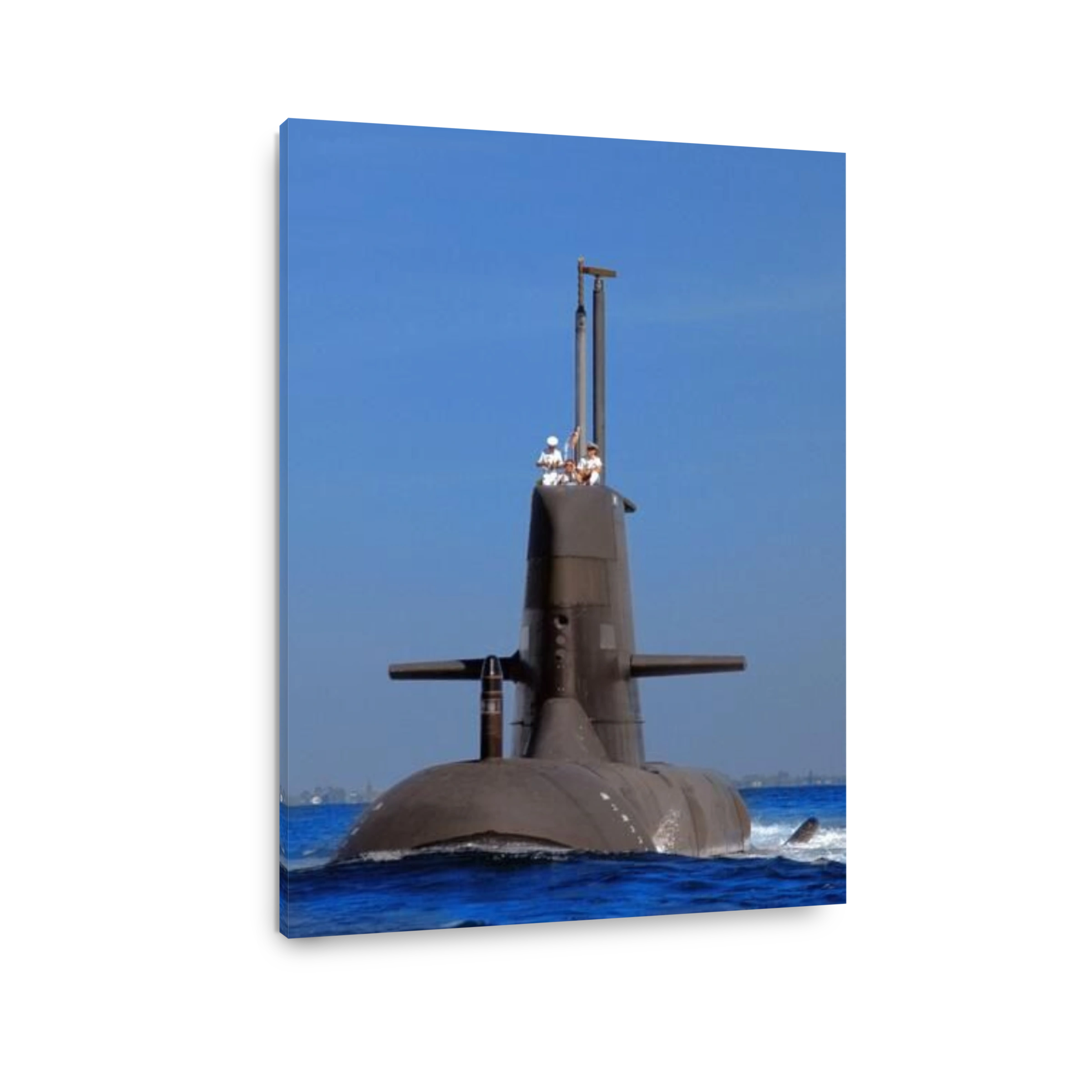 Australian Navy Collins Class diesel electric submarine.