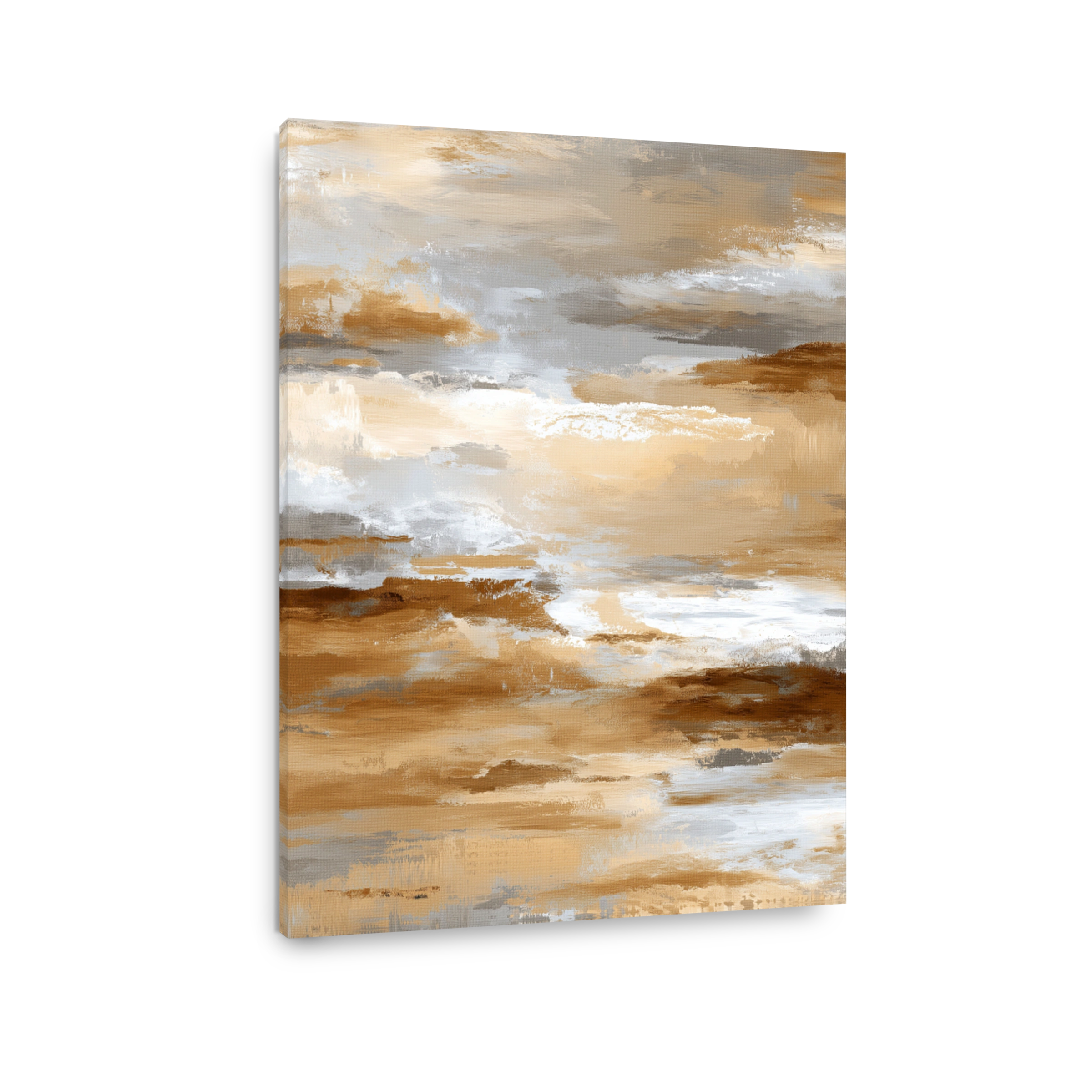 Serene Abstract Landscape Painting