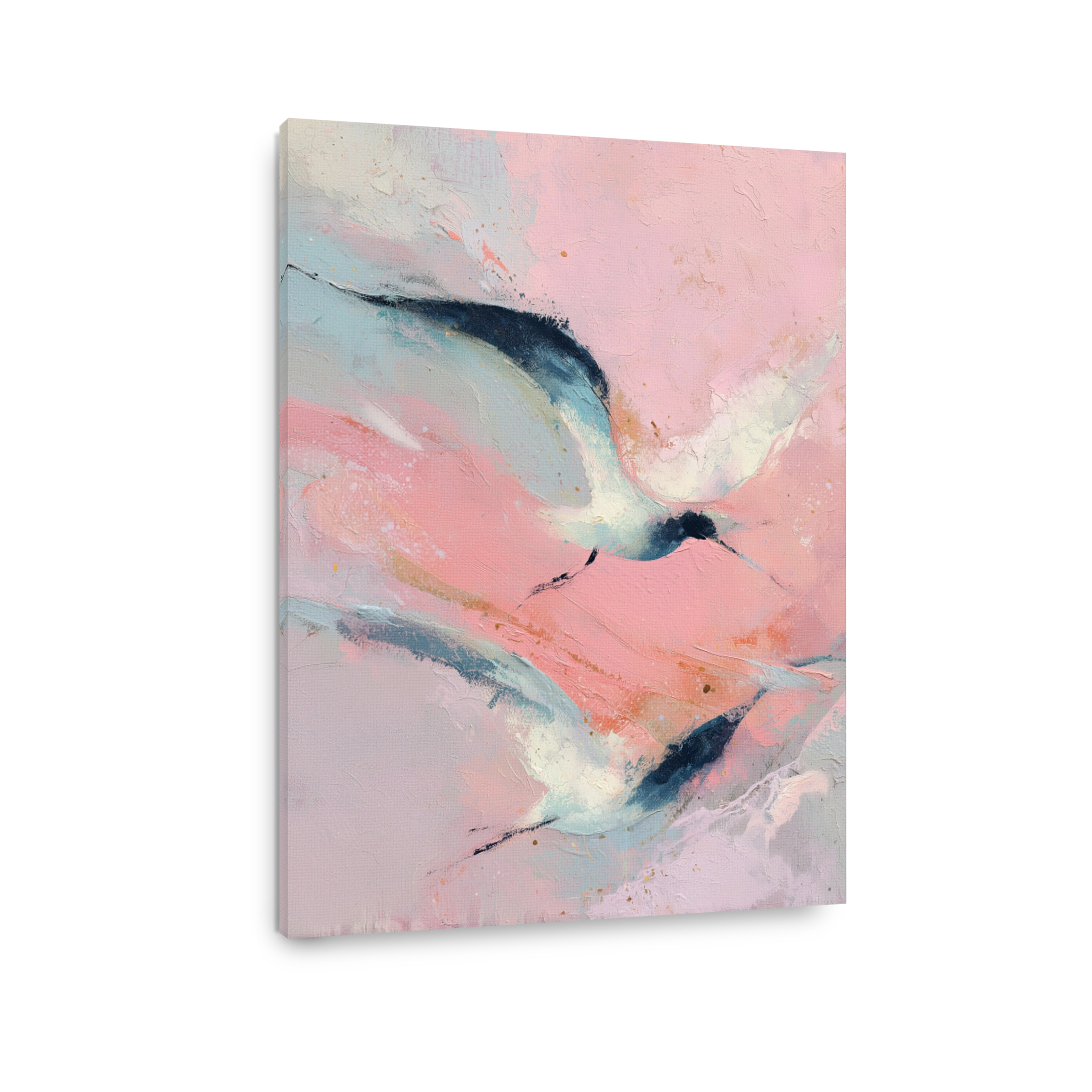 Serene Abstract Acrylic Painting