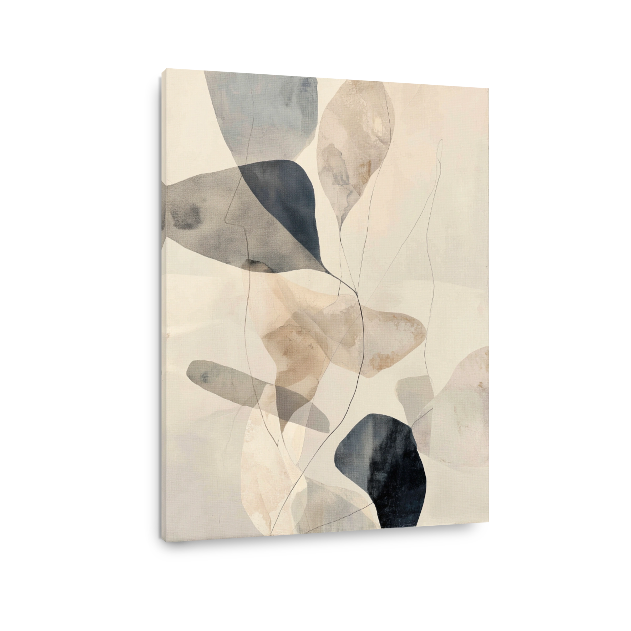 Abstract Shapes in Neutral Tones
