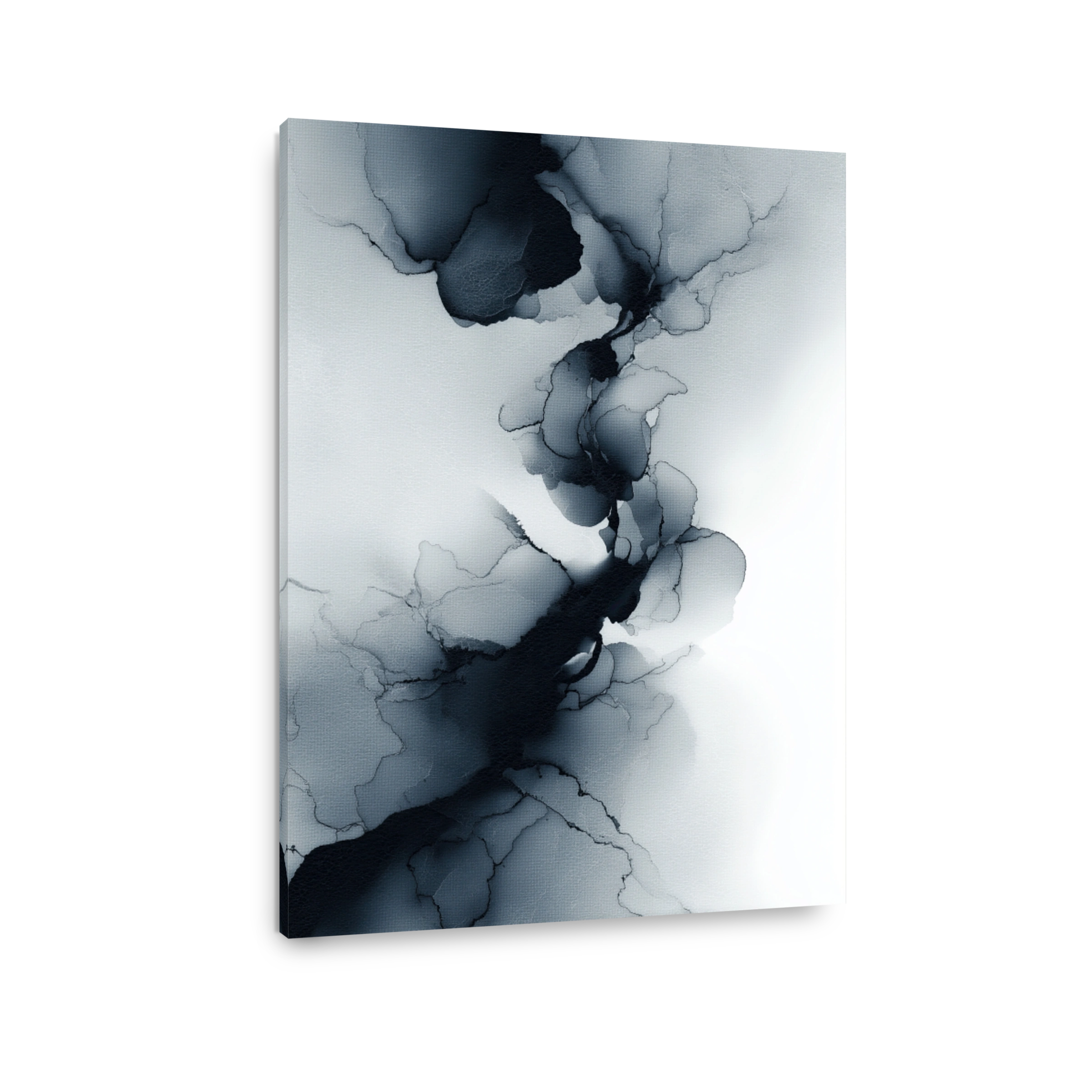 Moody Abstract Ink Flow Art