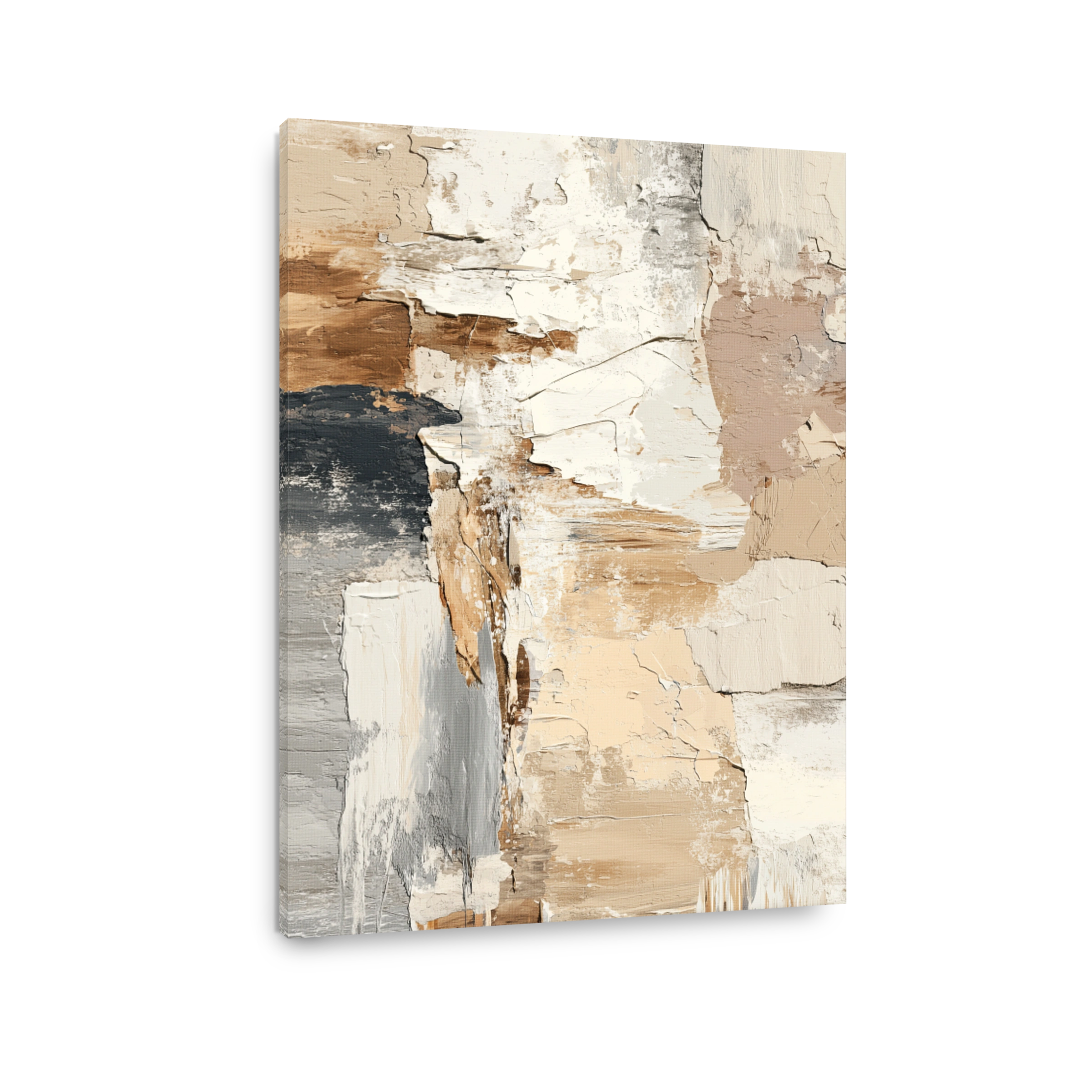 Textured Abstract Oil Painting