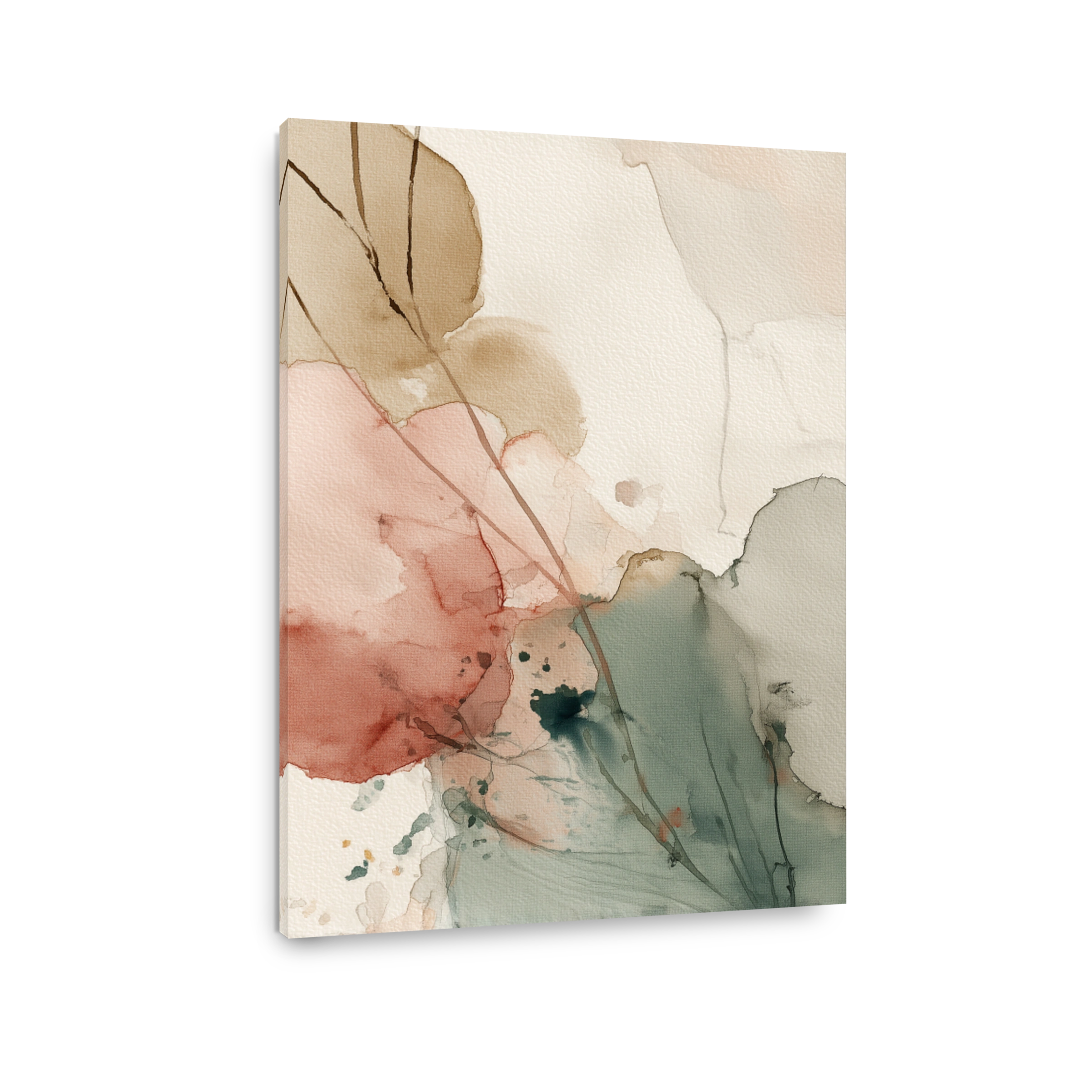 Abstract Botanical Ink Artwork