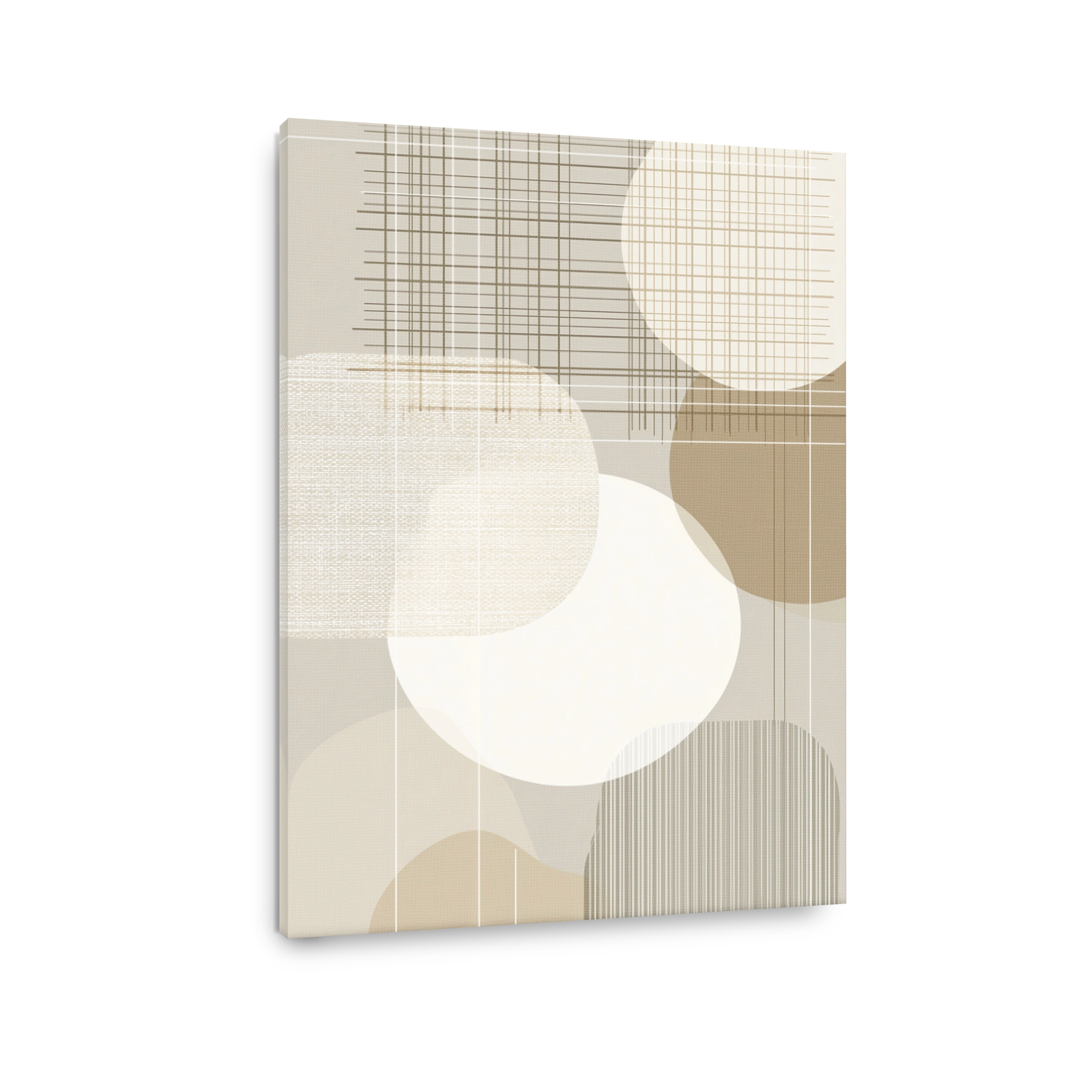 Abstract Shapes in Neutral Tones