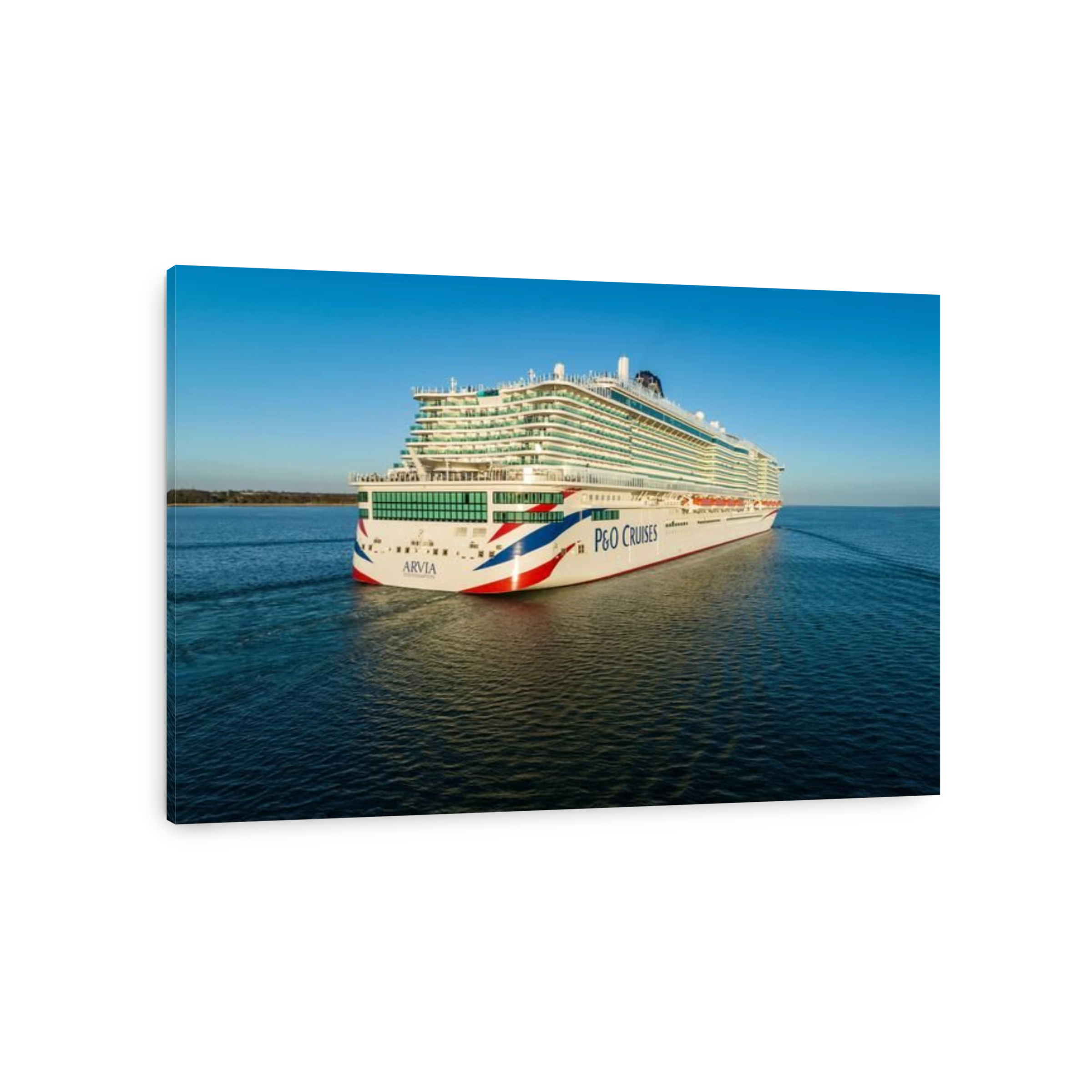 Arvia is an Excellence-class cruise ship in service for P&O Cruises, a subsidiary of Carnival Corporation & plc.  MS Arvia Leaving Southampton