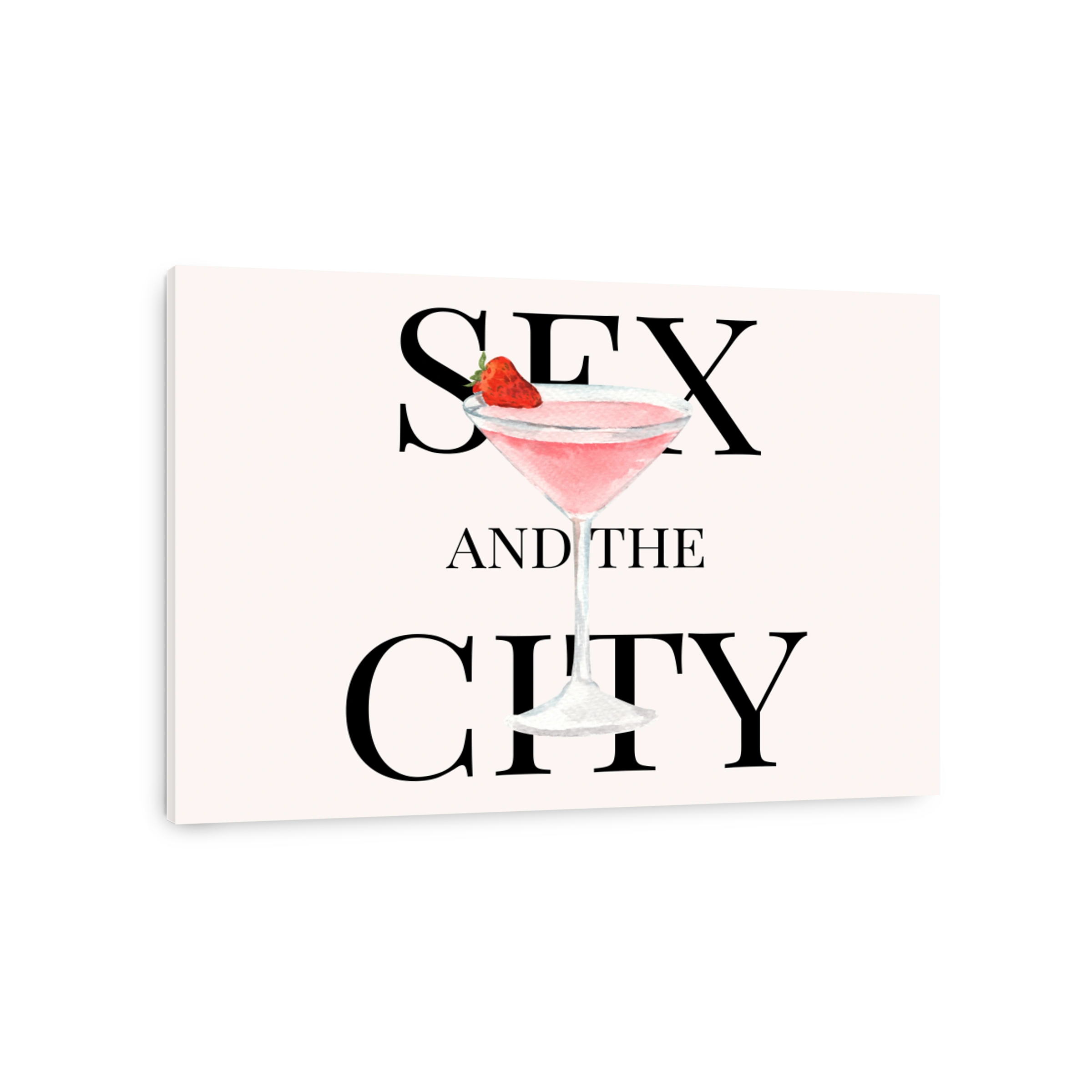 Sex and the City Cocktail Art
