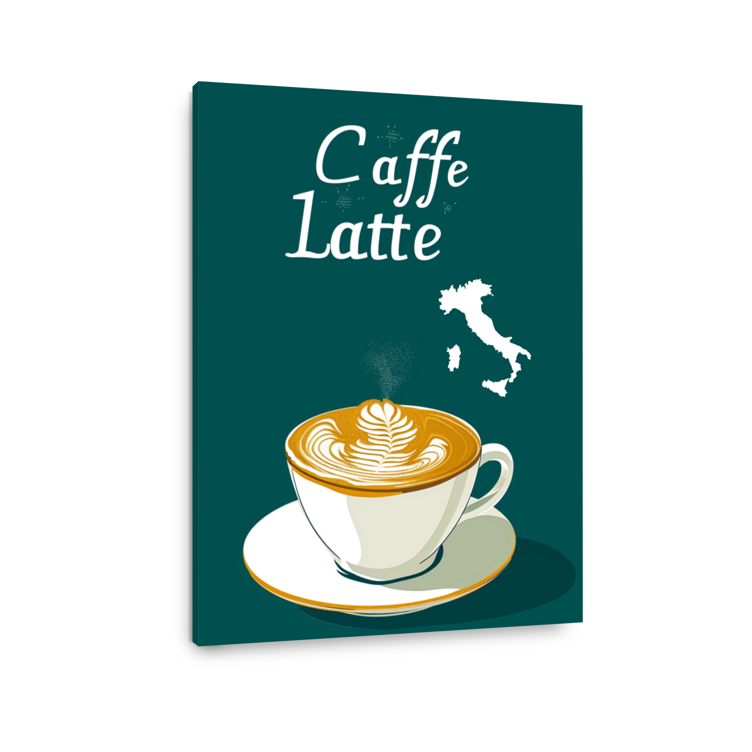 Caffe Latte with Italian Flair