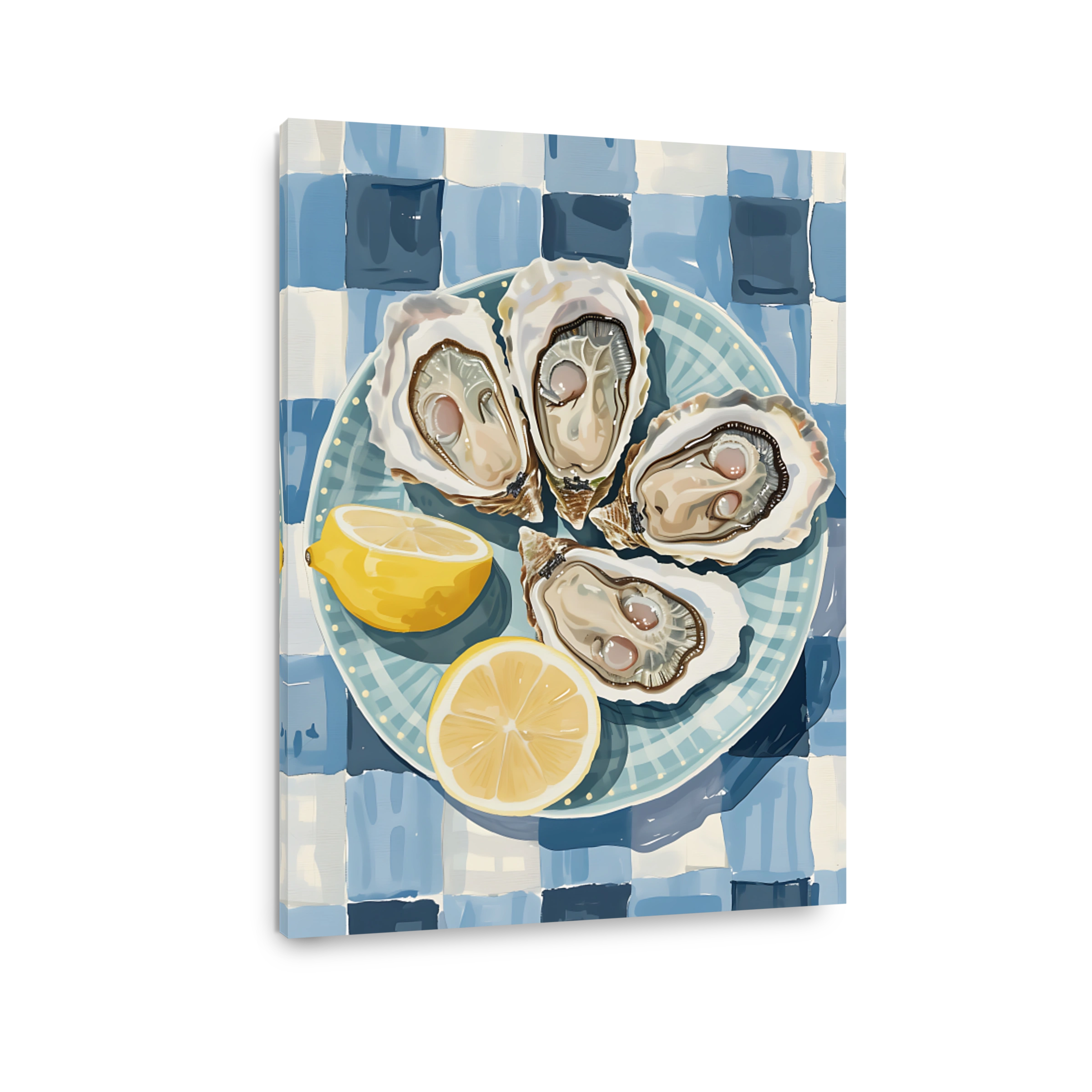 Fresh Oysters and Lemon