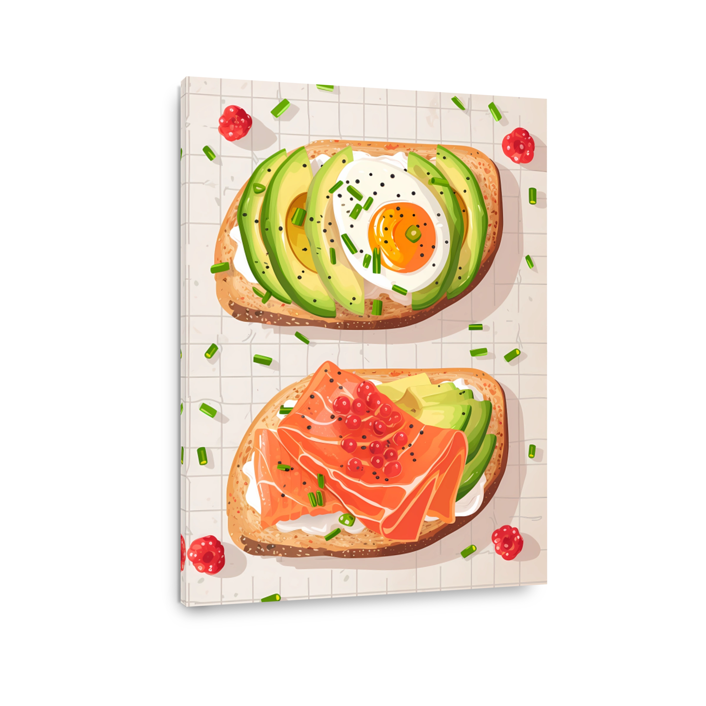Delicious Avocado and Salmon Toasts