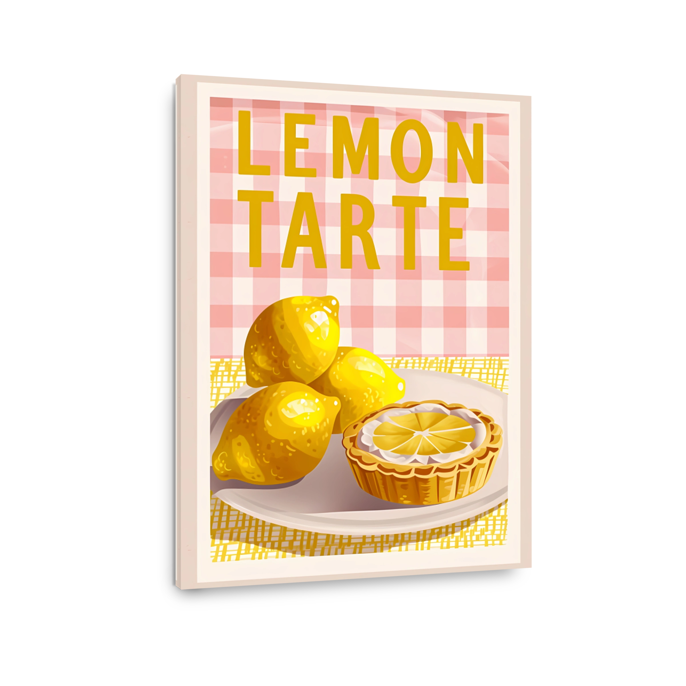Lemon Tarte with Fresh Lemons