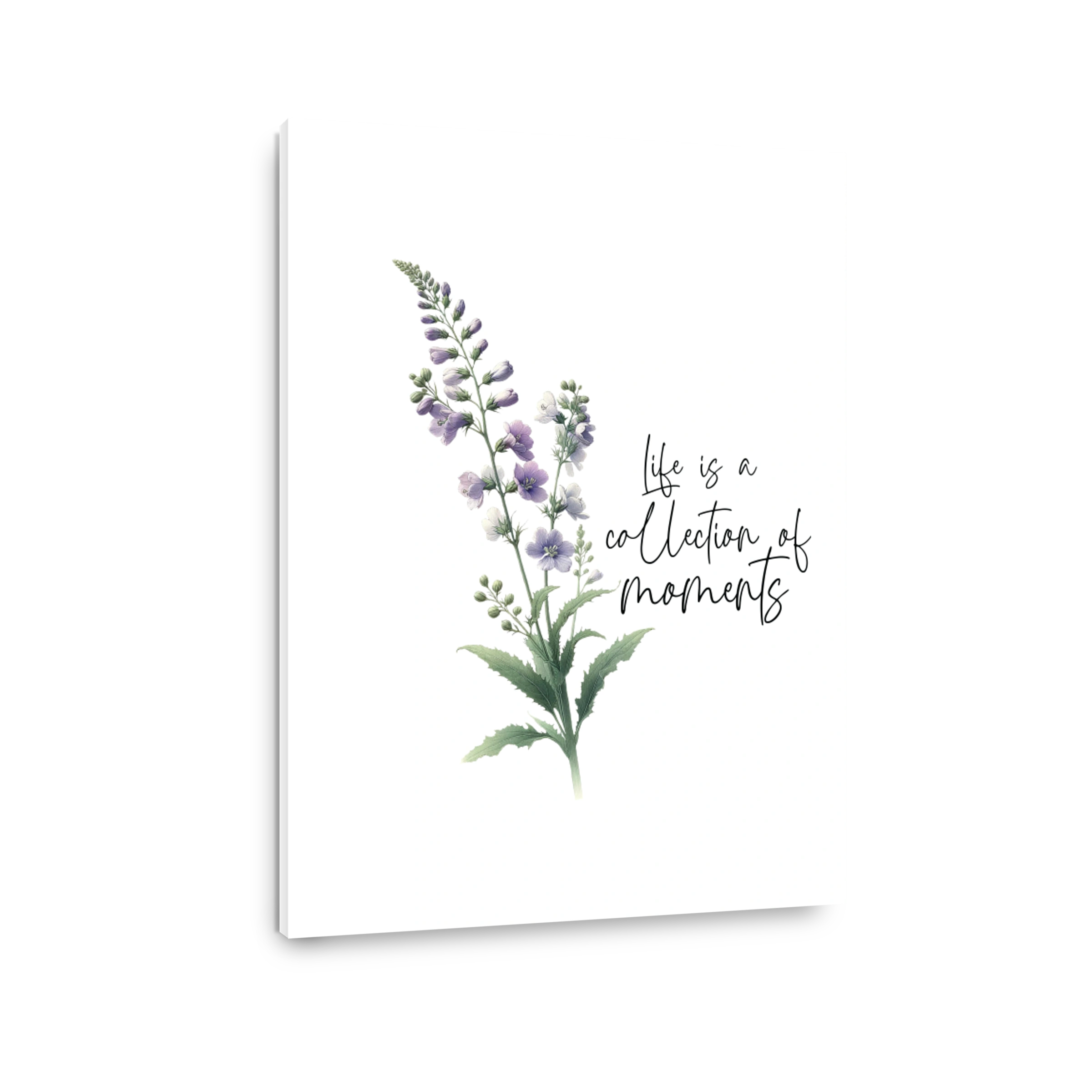 Inspirational Wildflower Art Print