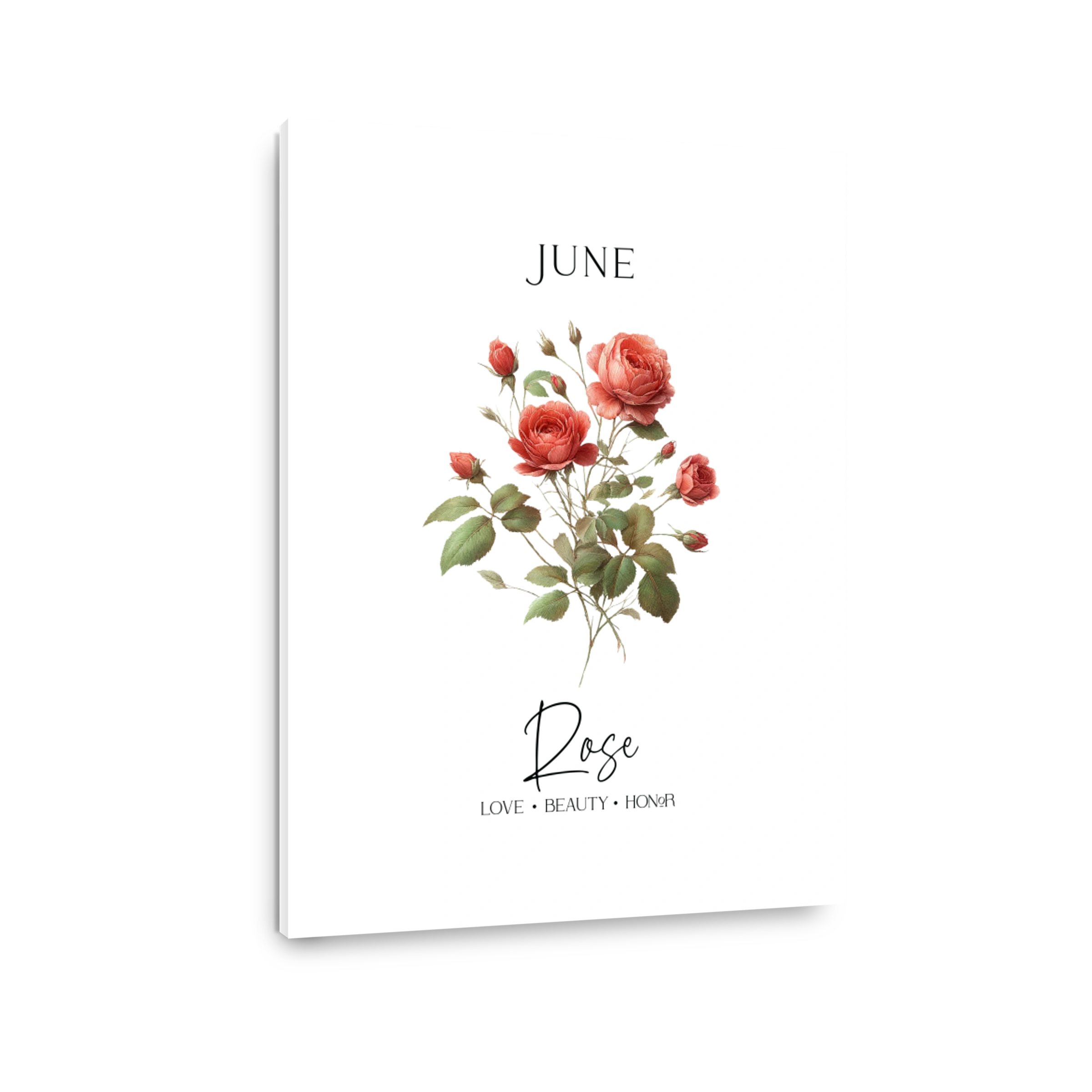 June Rose Floral Art
