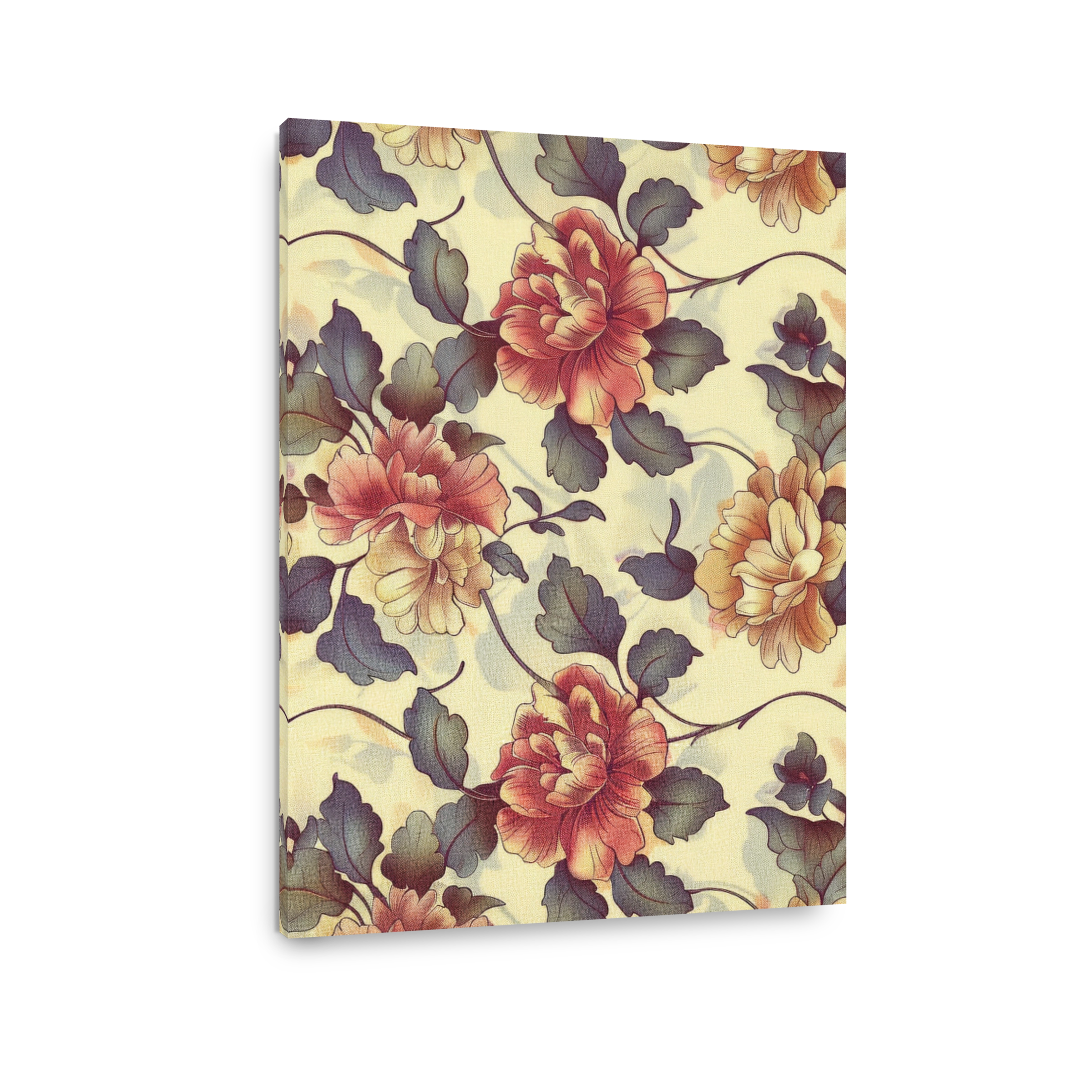 Elegant Peony Floral Print